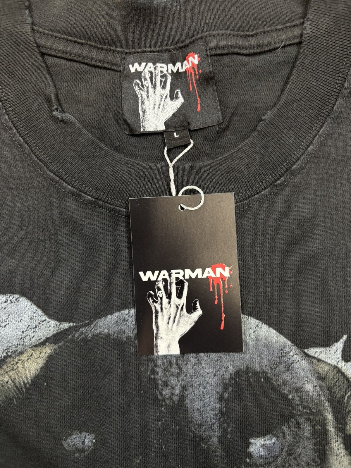 Vintage Warman Rottweiler Unleashed Dark Graphic T-Shirt, Black Size US L / EU 52-54 / 3 - 8 Thumbnail