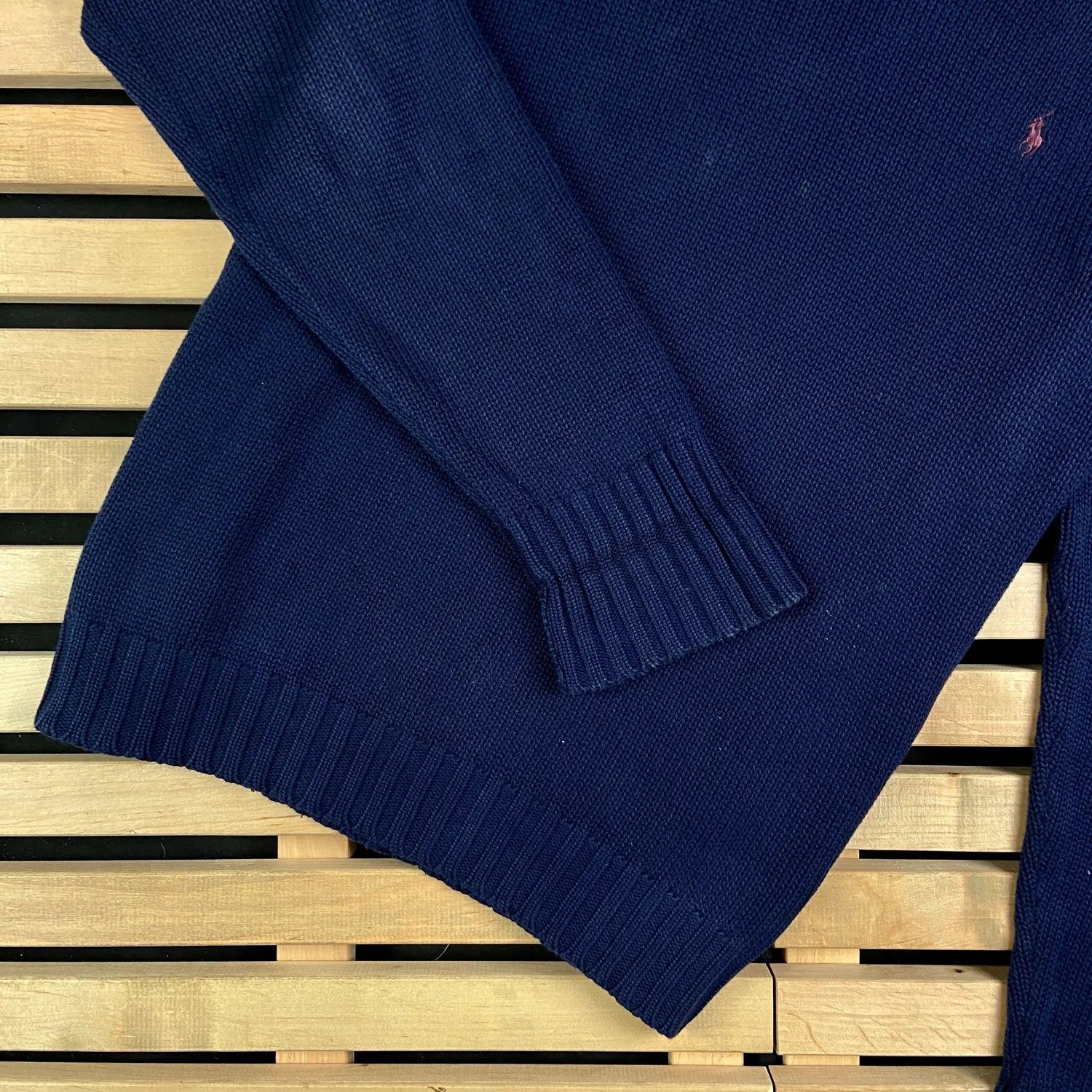 Polo Ralph Lauren × Ralph Lauren × Vintage Mens Sweater Polo Ralph Lauren Vintage Size L Size US L / EU 52-54 / 3 - 3 Thumbnail
