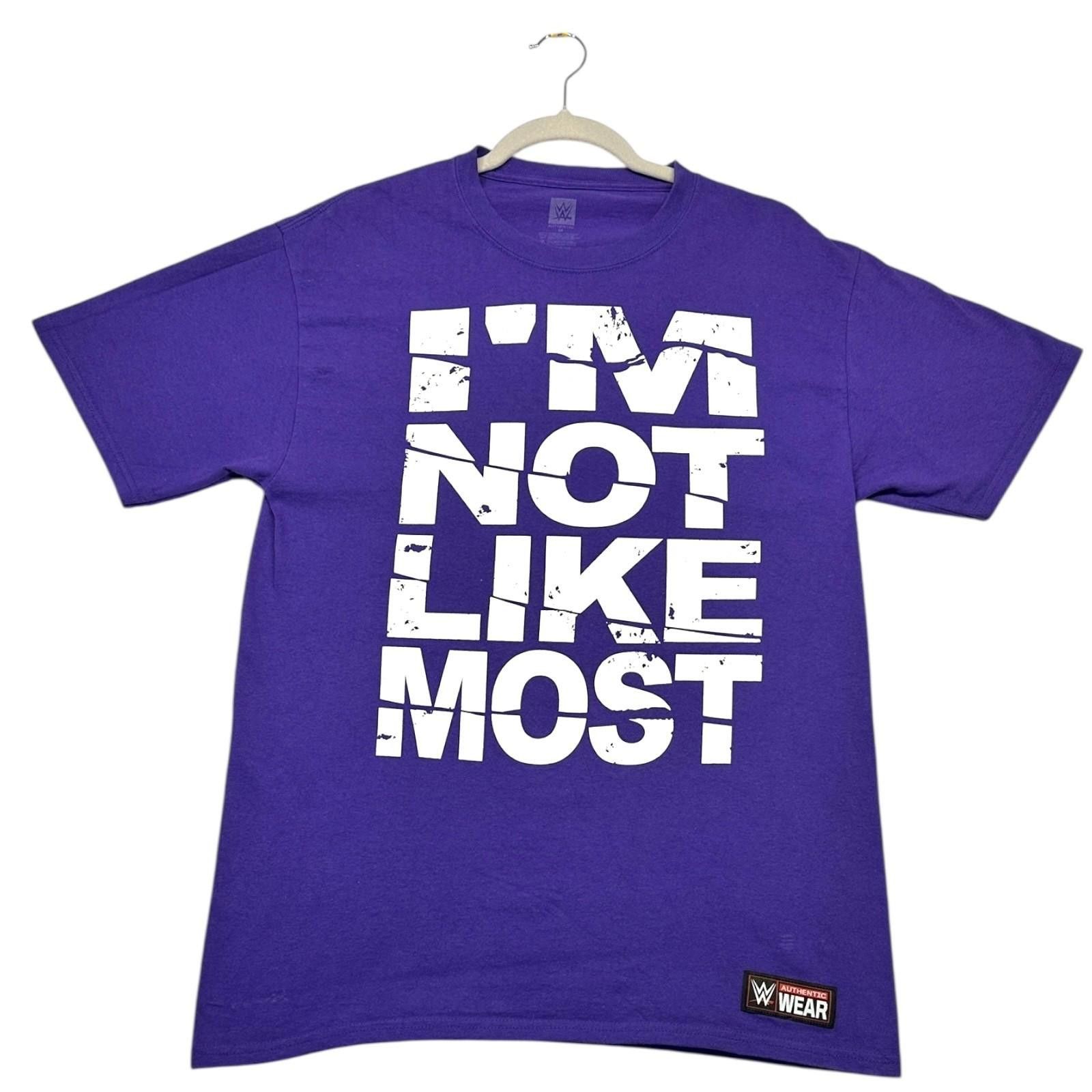 WWE WWE T-Shirt Men's UK Size M Purple Authentic Nia Jax Size US M / EU 48-50 / 2 - 3 Thumbnail