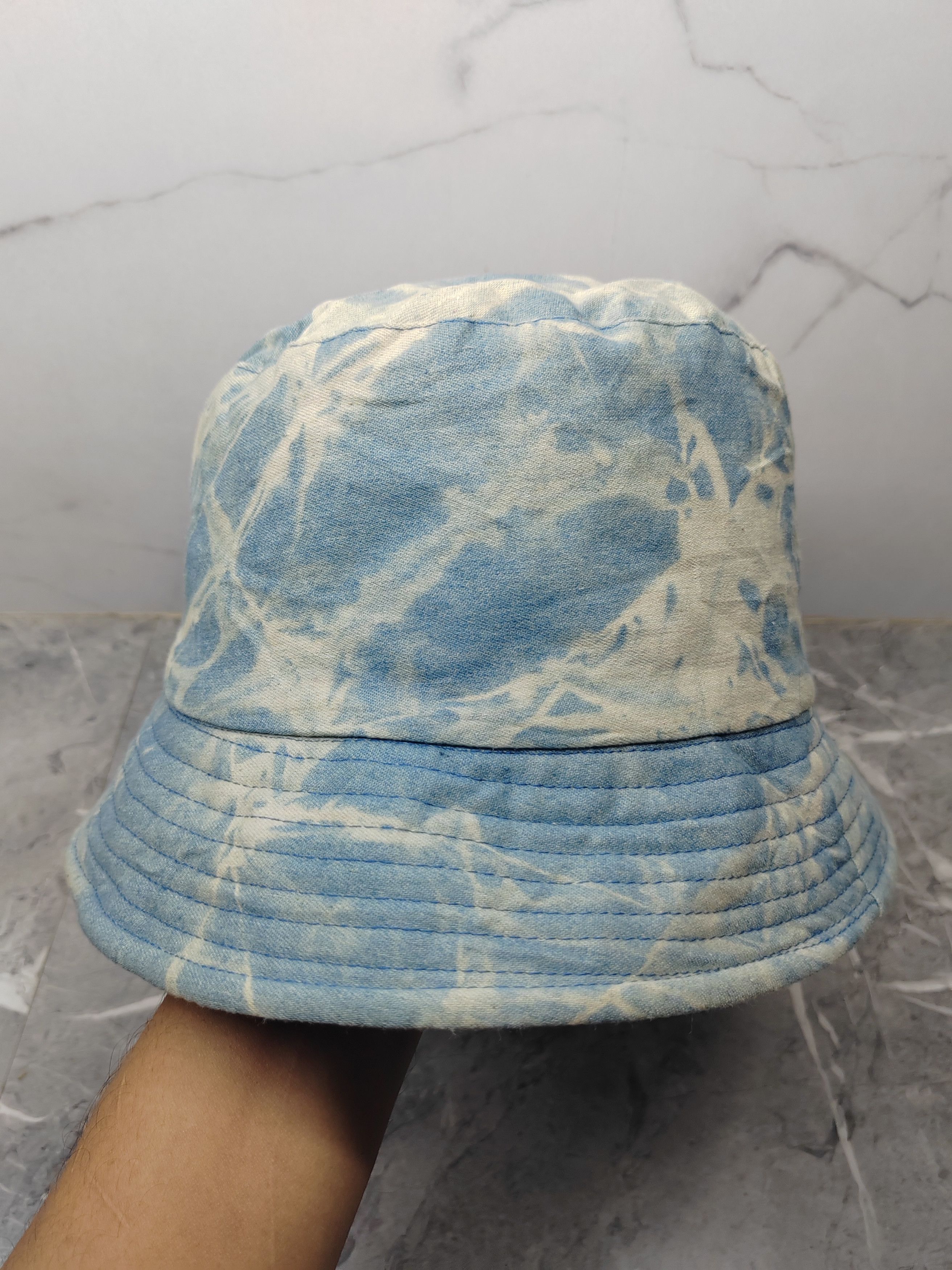 Japanese Brand Vintage Tie Dye Japanese Reversible Bucket Hat Size ONE SIZE - 1 Thumbnail