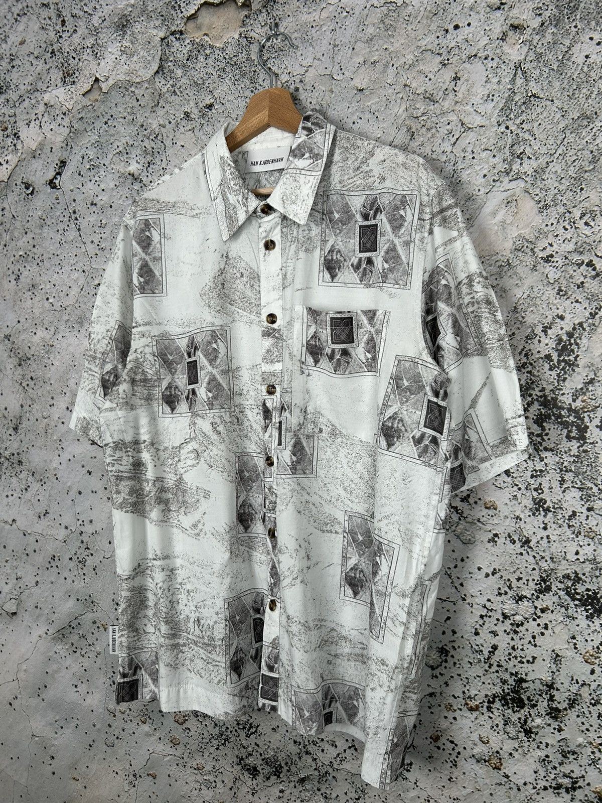 Han Kjobenhavn Han Kjobenhavn Vintage Avant Garde Shirt Designer Rare Size US M / EU 48-50 / 2 - 2 Thumbnail