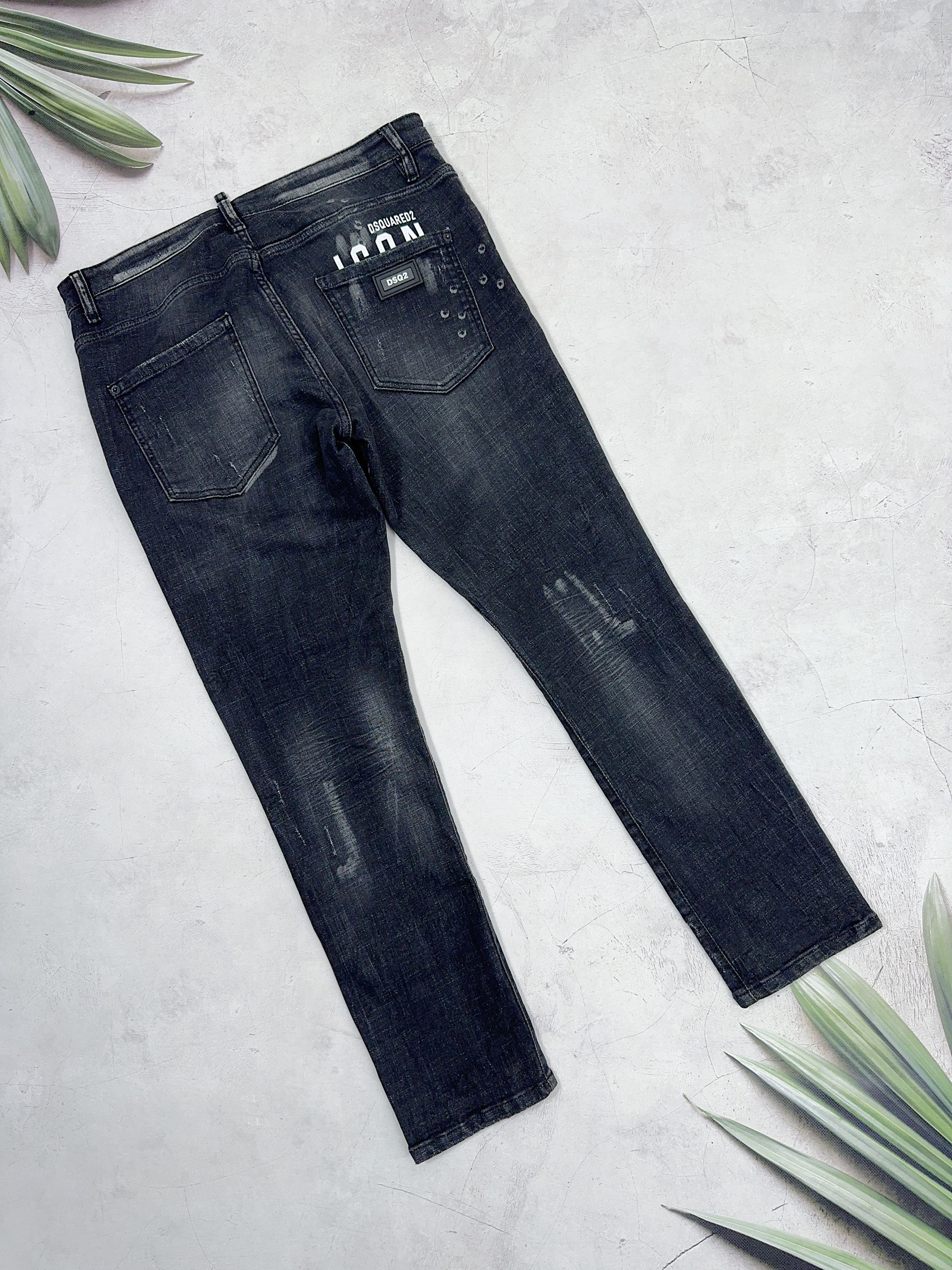 【DSQUARED2】Tidy biker jean DSQUARED2 TIDY BIKER jeans in 470 navy blue
