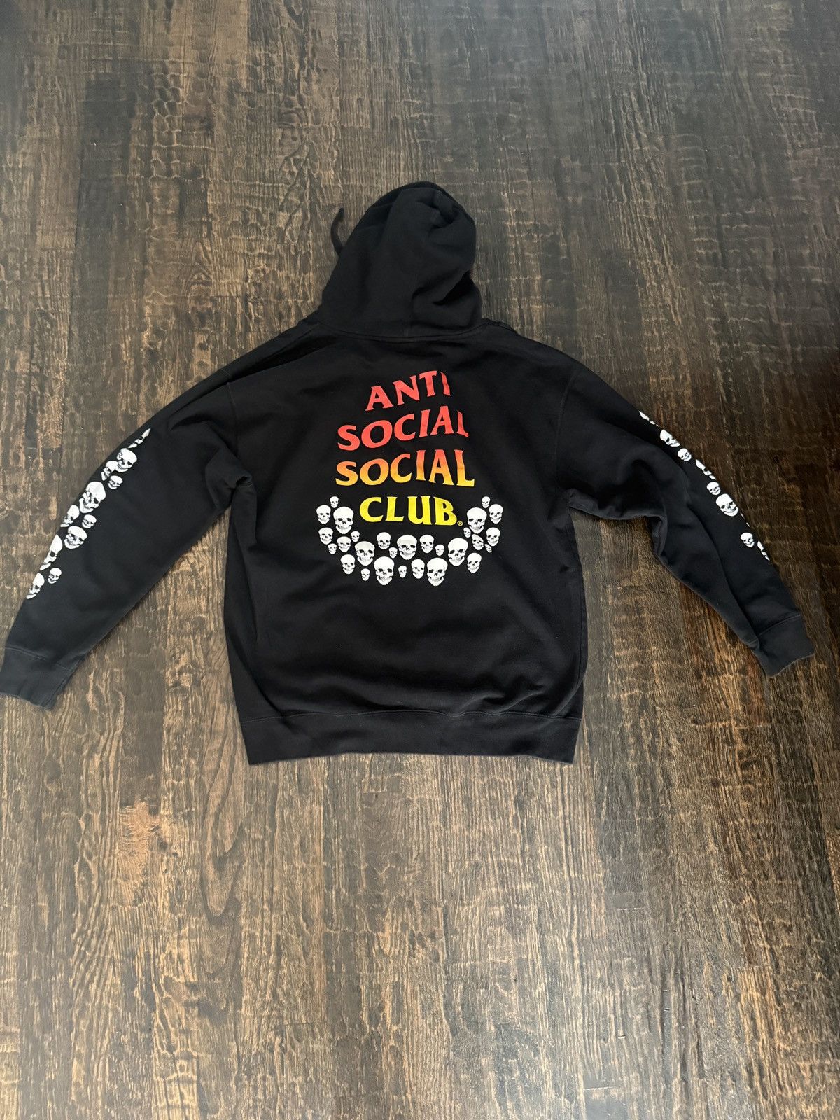 Anti Social Social Club Anti Social Social Club Skull Hoodie Size US XL / EU 56 / 4 - 1 Thumbnail