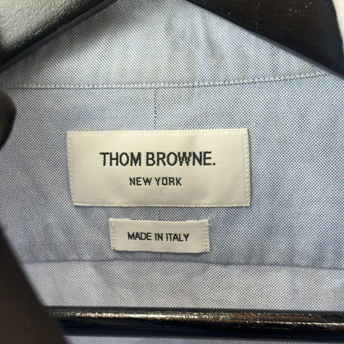 Thom Browne THOM BROWNE OXFORD 4BAR SHIRT Size US M / EU 48-50 / 2 - 4 Thumbnail