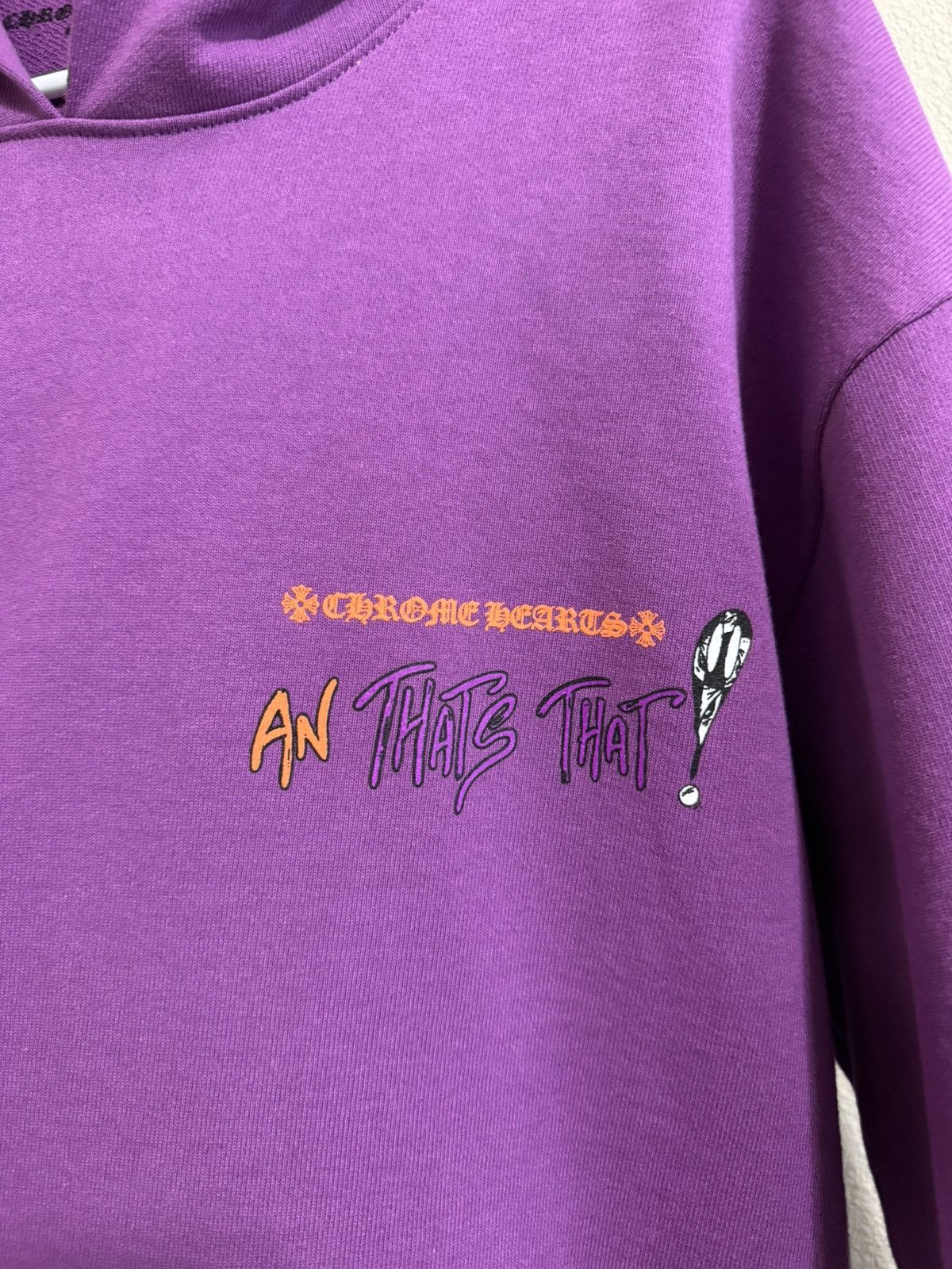 Chrome Hearts × Matty Boy Chrome Hearts Matty Boy I Want More Not Less Hoodie Purple Size US L / EU 52-54 / 3 - 4 Thumbnail