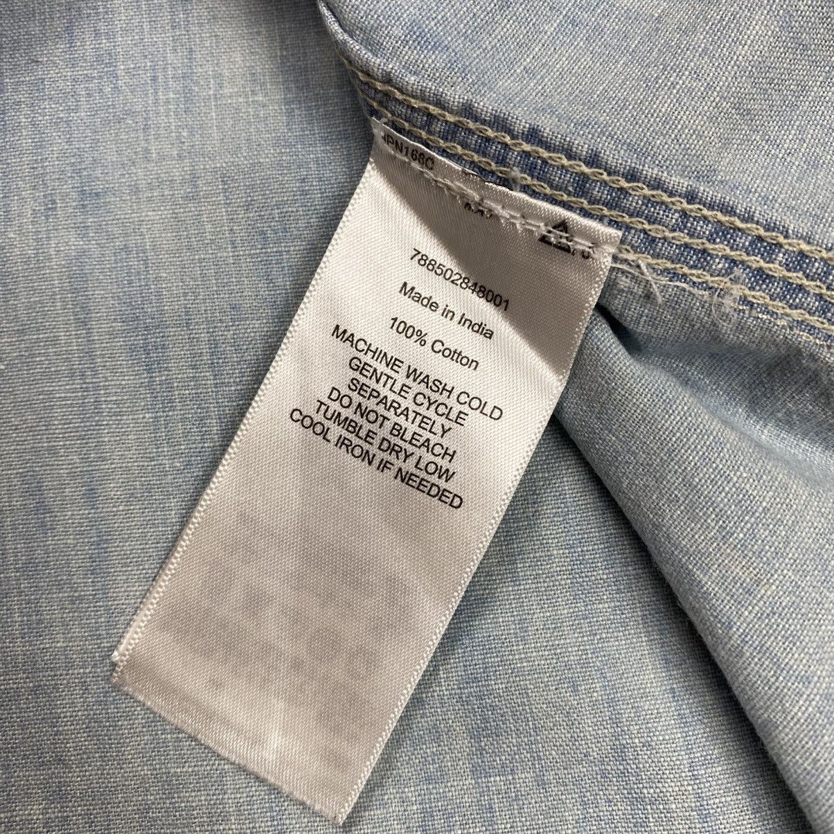 Denim & Supply Ralph Lauren Denim&Supply Ralph Lauren American Flag Washed Denim Shirts Size US M / EU 48-50 / 2 - 9 Thumbnail