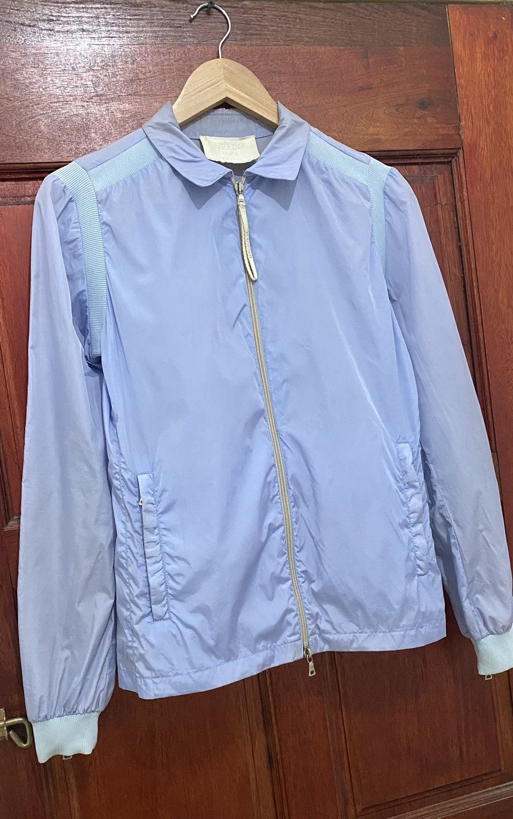 Prada Prada Nylon Jacket Size 40 Made Italy Size S / US 4 / IT 40 - 4 Thumbnail