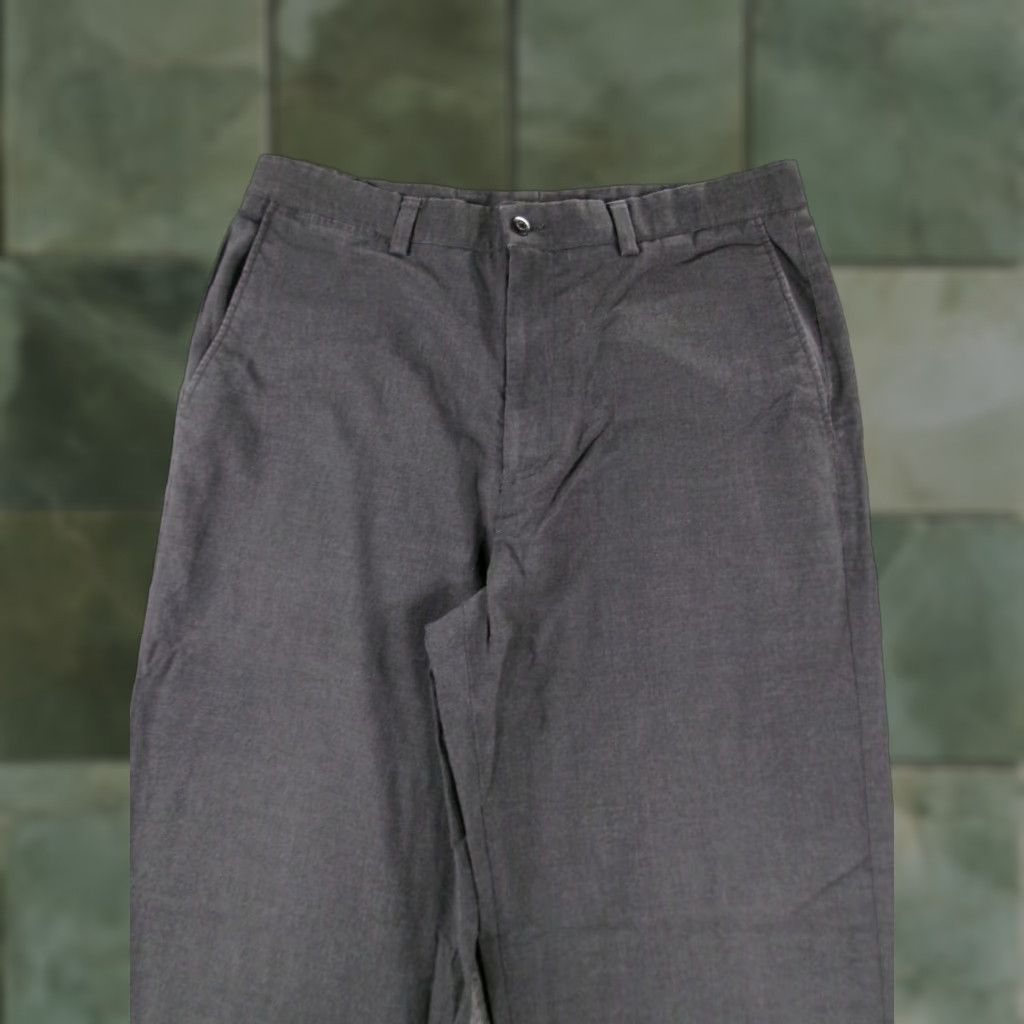 Apt. 9 Apt 9 Pants Mens 34X32 Black Flat Front Office Professional Straight Leg Size US 34 / EU 50 - 1 Thumbnail