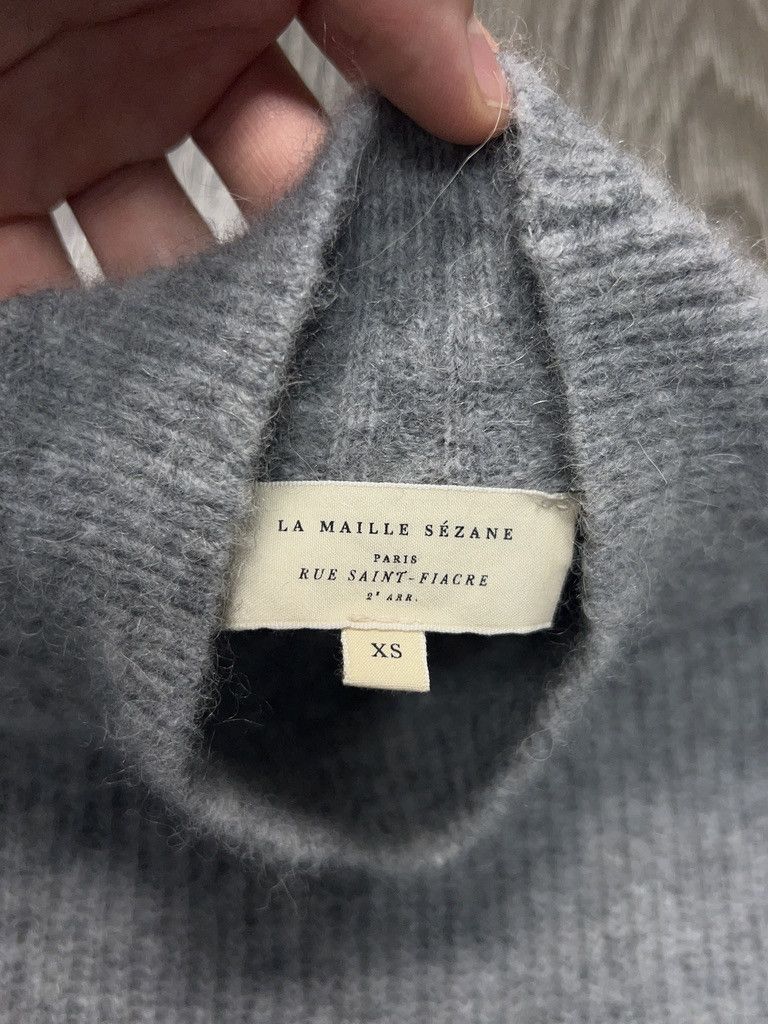 Sezane Womens Paris OTIS Jumper Sweater Pullover Alpaca Polyamide Size XS / US 0-2 / IT 36-38 - 4 Thumbnail