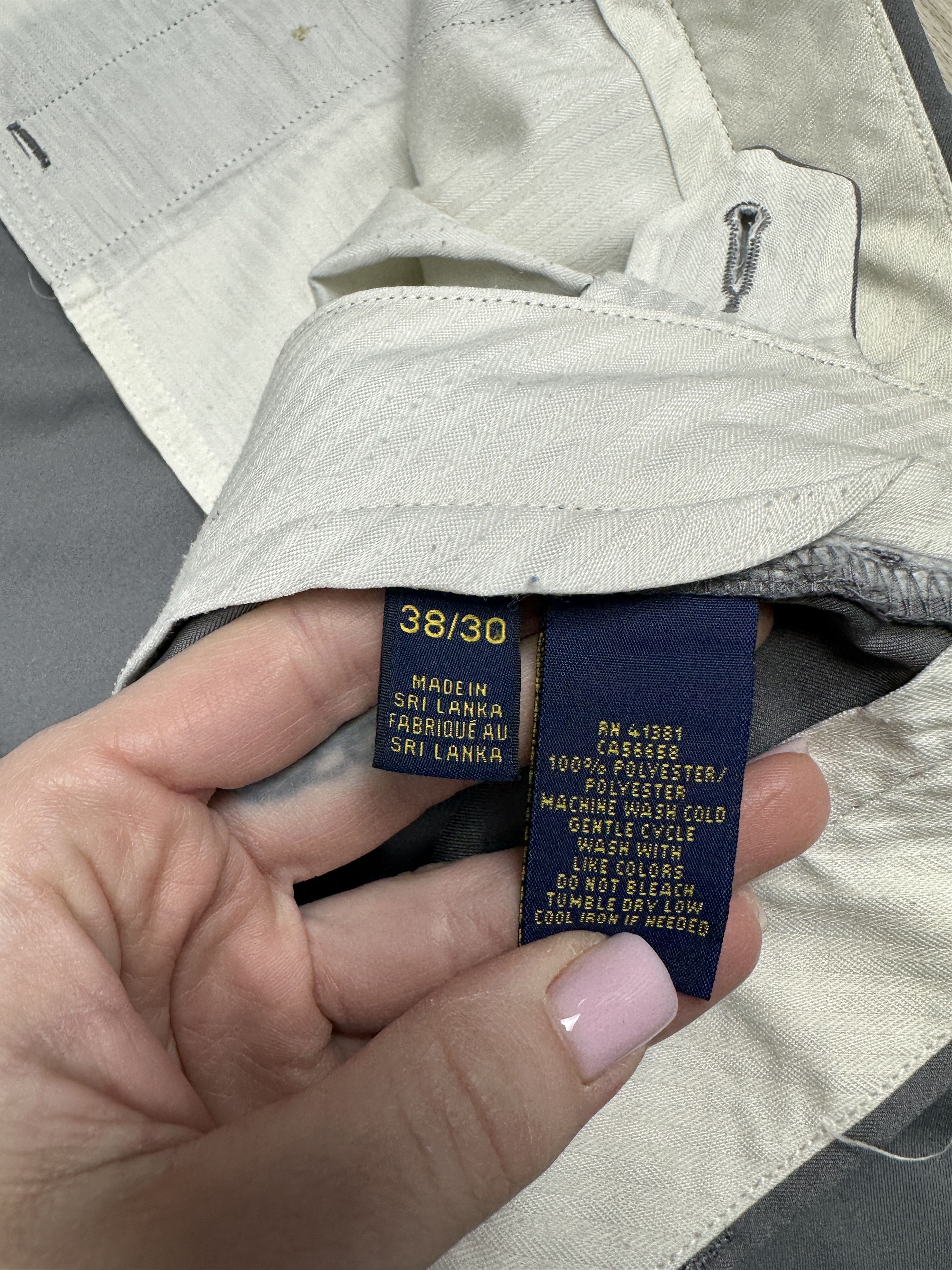 Polo Ralph Lauren Polo Ralph Lauren Mens Poliester Chino Pants Trousers Size US 38 / EU 54 - 6 Thumbnail