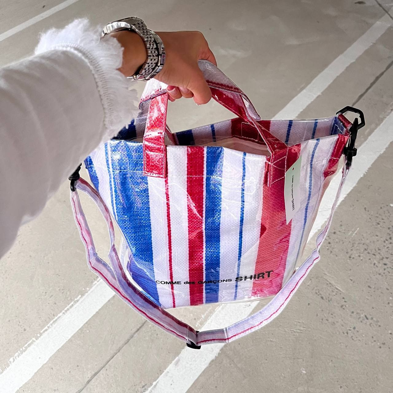 Come Des Garcons Shirt Tote Bag