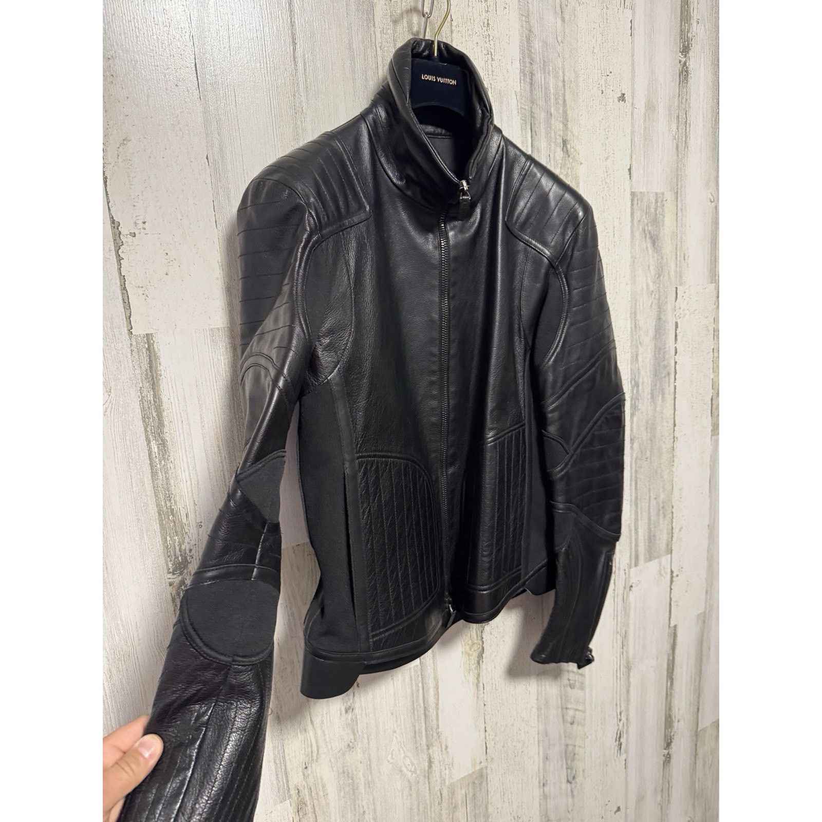 Bally Bally Single Ride Bike Leather Jacket Size M $2400 Size US M / EU 48-50 / 2 - 10 Thumbnail