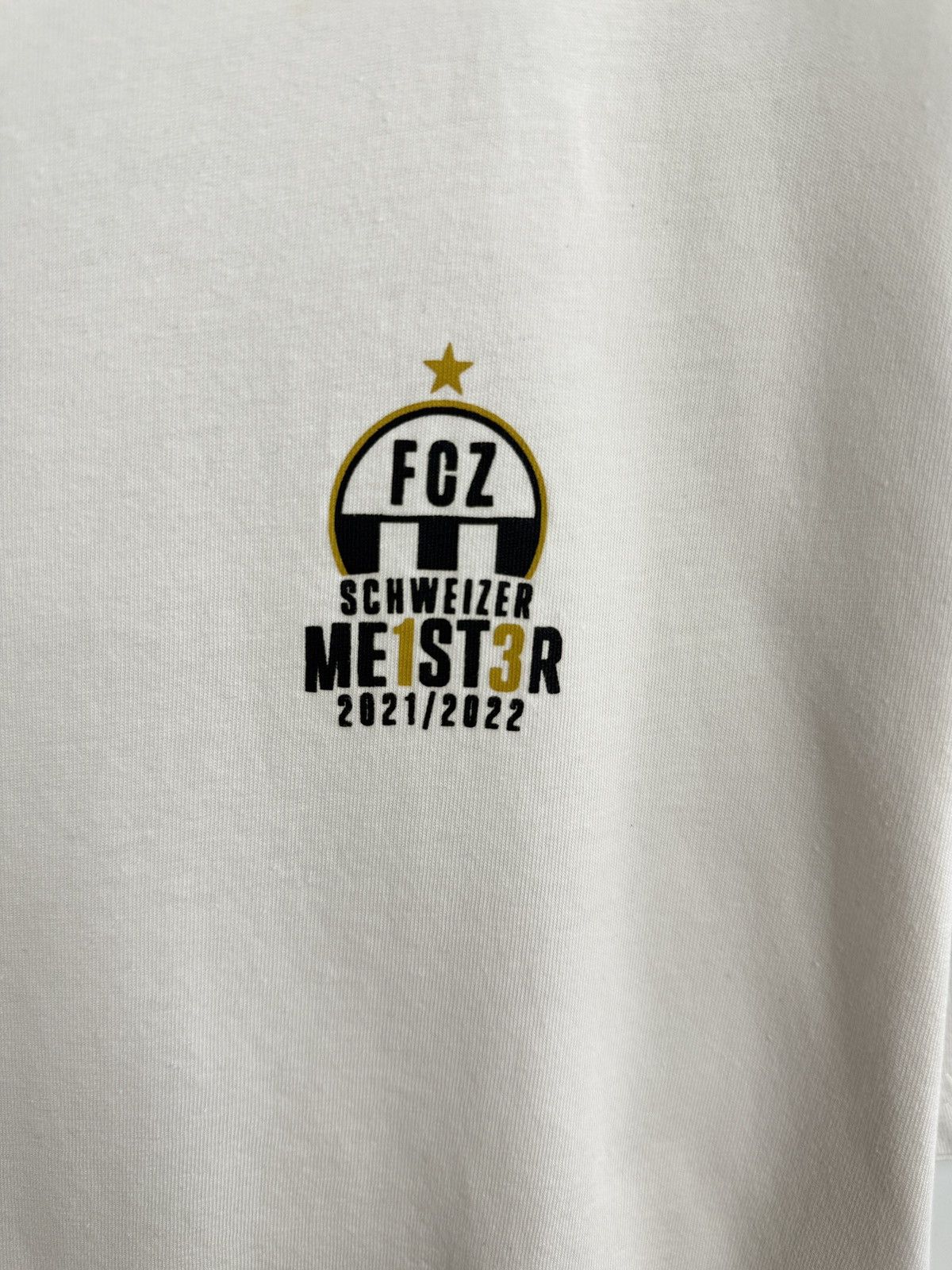 Nike 🇨🇭 2022 FCZ Zurich Meister Switzerland Suisse Swiss T-Shirt Size US XXL / EU 58 / 5 - 9 Thumbnail