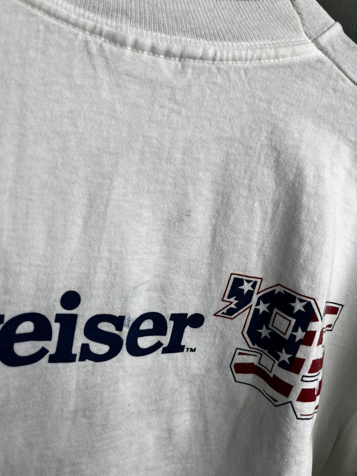 Vintage Vintage Budweiser 1995 Long Sleeve T-shirt Size US XL / EU 56 / 4 - 11 Thumbnail