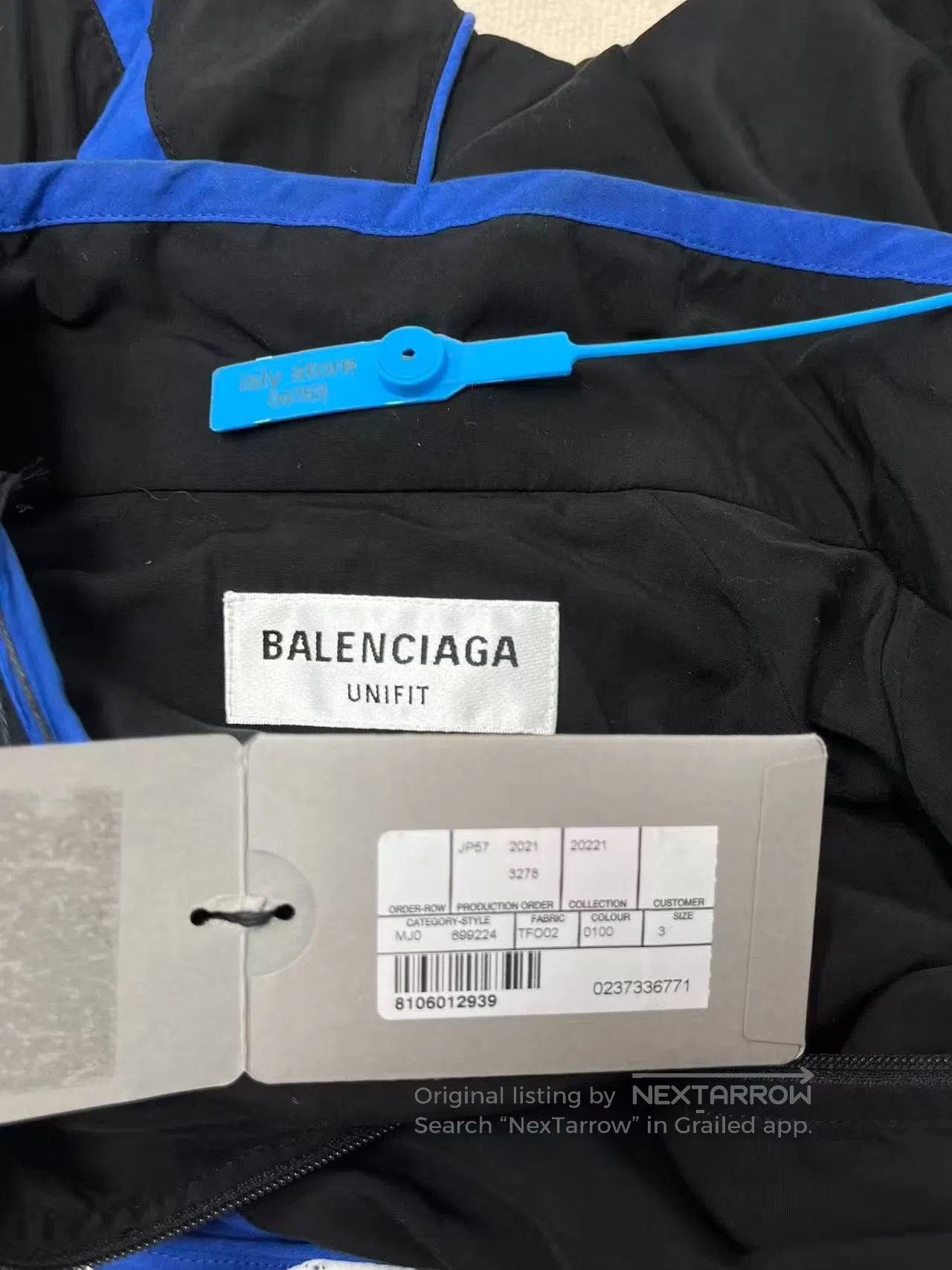 Balenciaga Balenciaga Logo Zip Stand Collar Jacket Women. Size L / US 10 / IT 46 - 5 Thumbnail