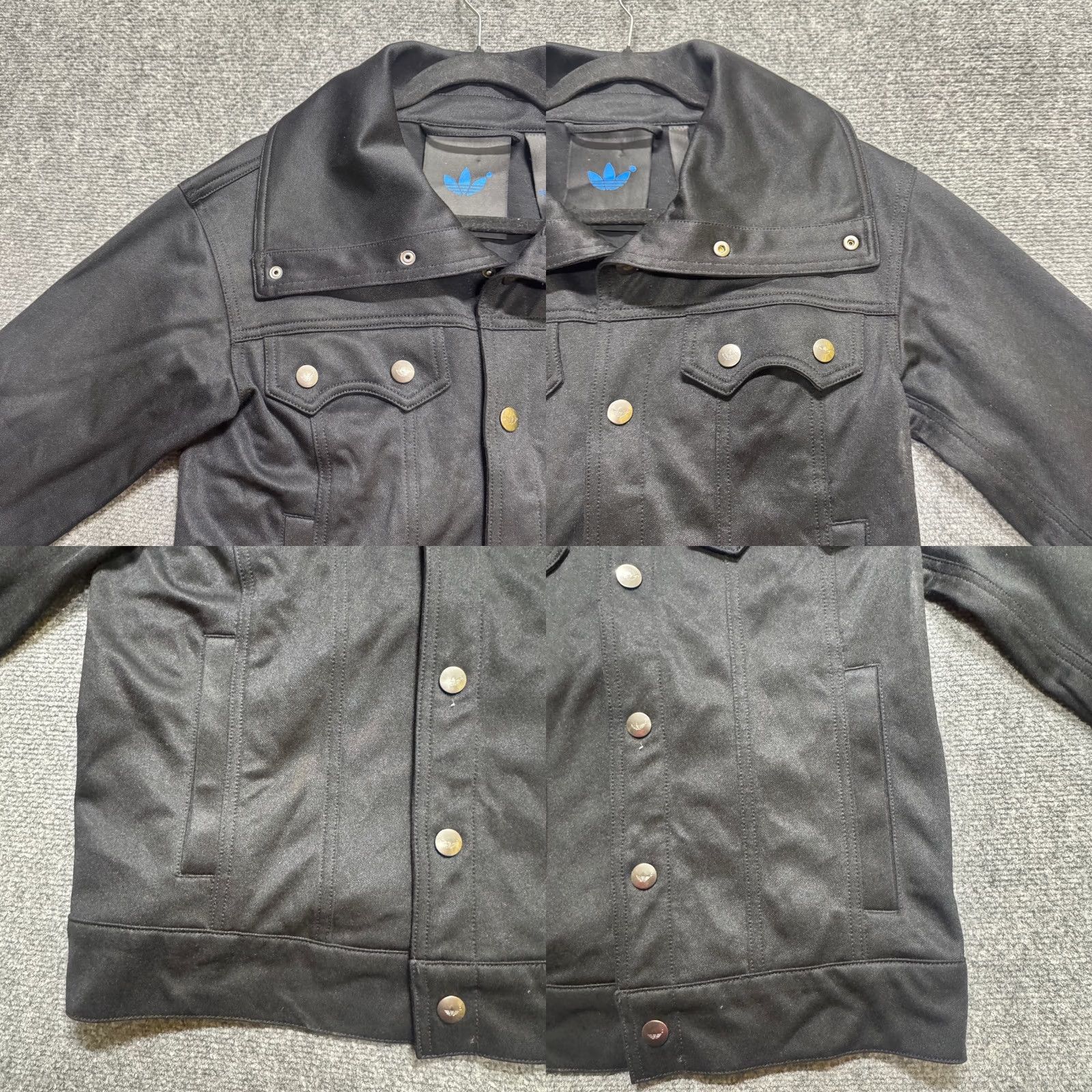 Adidas Adidas Track Jacket Blue Version Firebird Women Sz 4 Button Up Black Size S / US 4 / IT 40 - 8 Thumbnail