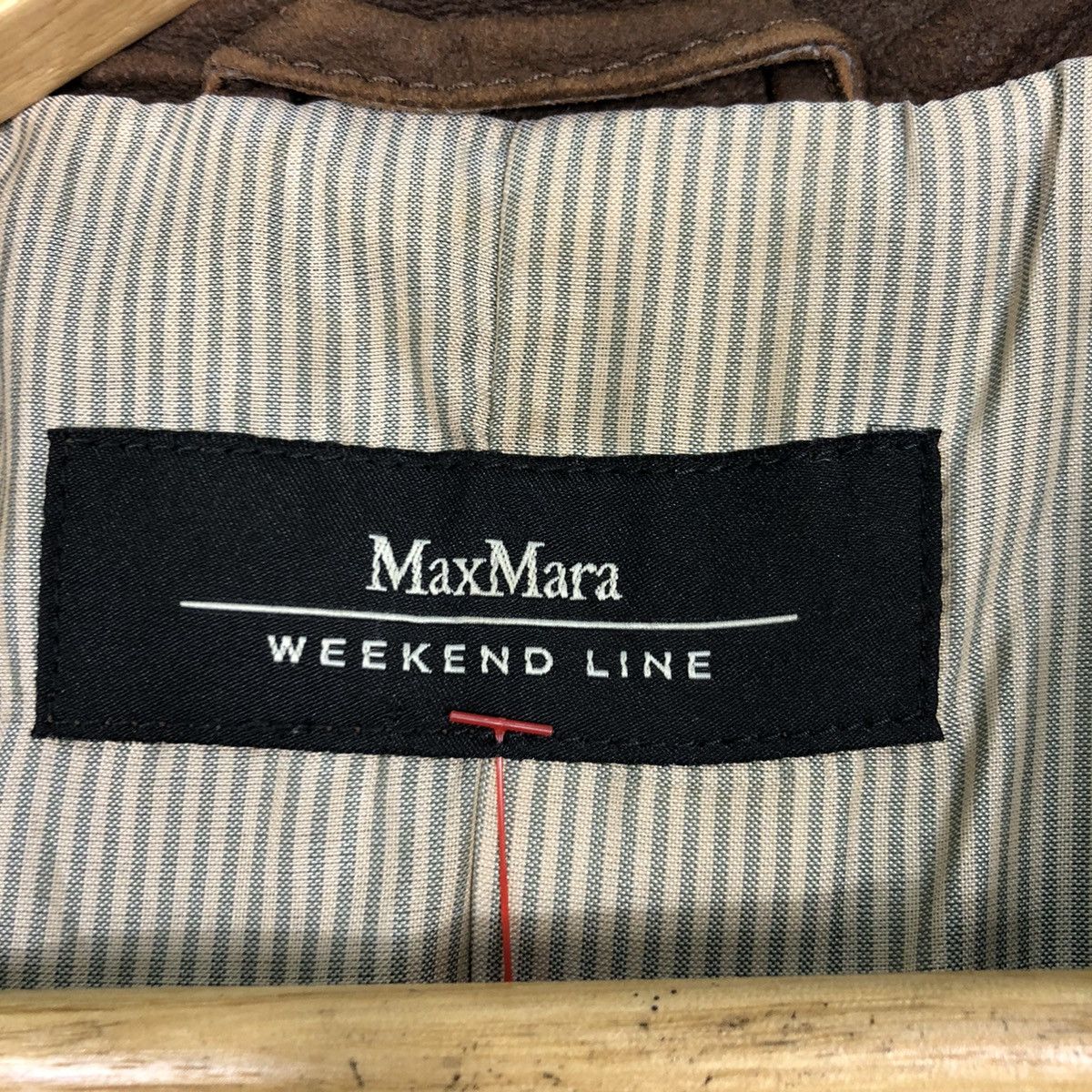 Other Max Mara Weekend Line Suede Leather Coat Size US M / EU 48-50 / 2 - 15 Thumbnail