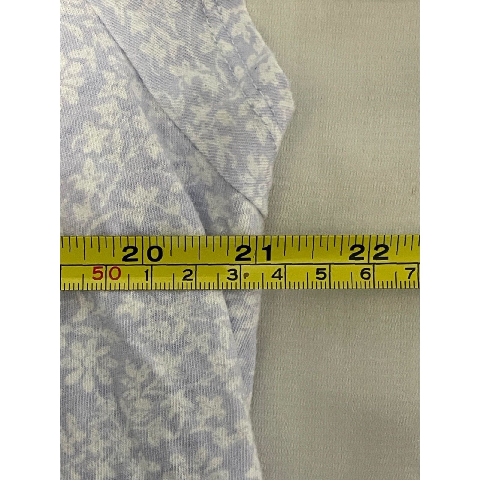 Vintage Eileen West Purple White Flowered Cotton Nightgown Size Large User: Eileen West Purple White Flowered Cotton Nightgown Size Large Size ONE SIZE - 6 Thumbnail