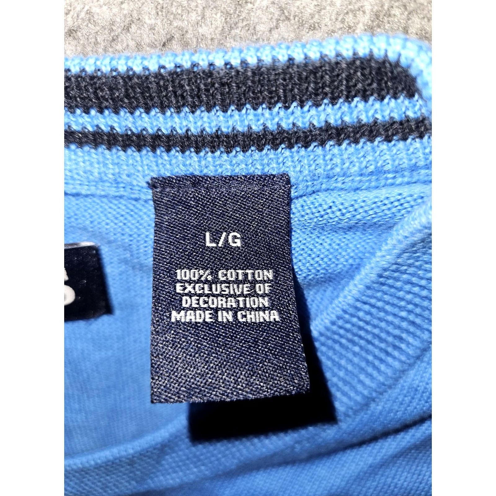 Chaps Chaps Mens V-Neck Knit Vest Blue 100% Cotton Sleeveless Regular L Short description: Pullover N/A Size US L / EU 52-54 / 3 - 3 Thumbnail