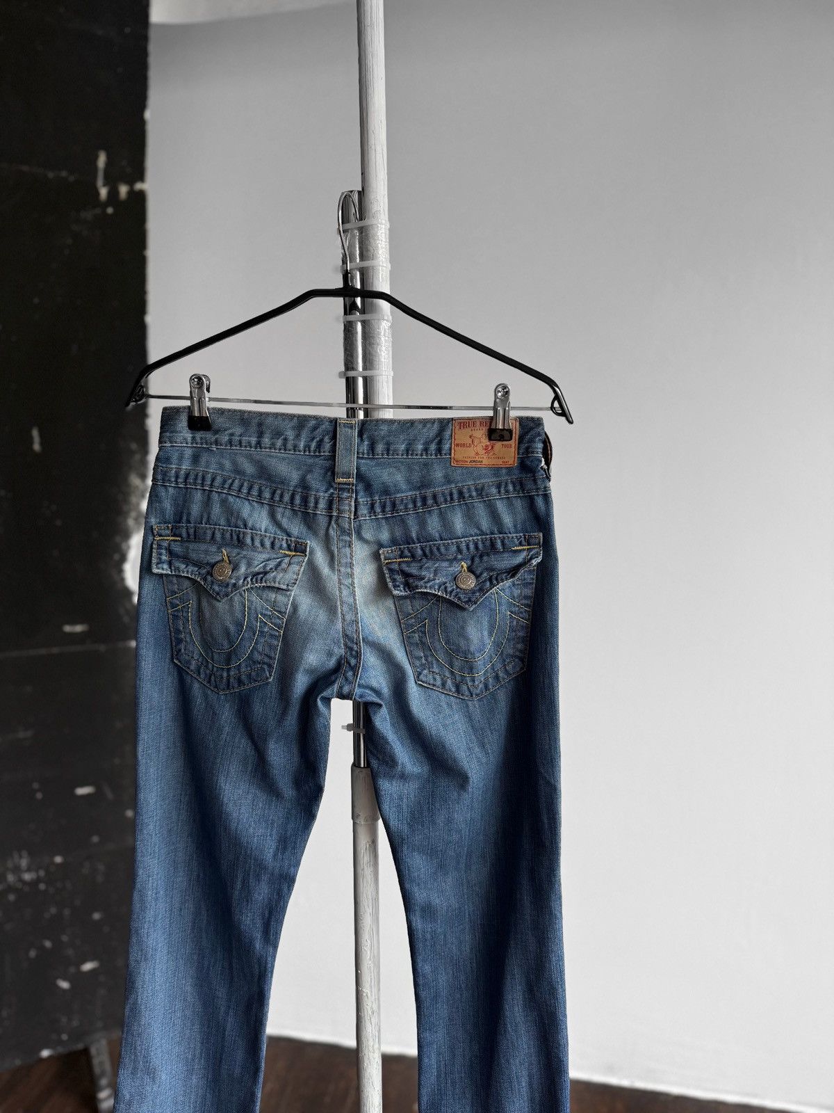 True Religion × Vintage True Religion Vintage Distressed Denim Jeans Made in USA Size 24" / US 00 / IT 34 - 4 Thumbnail