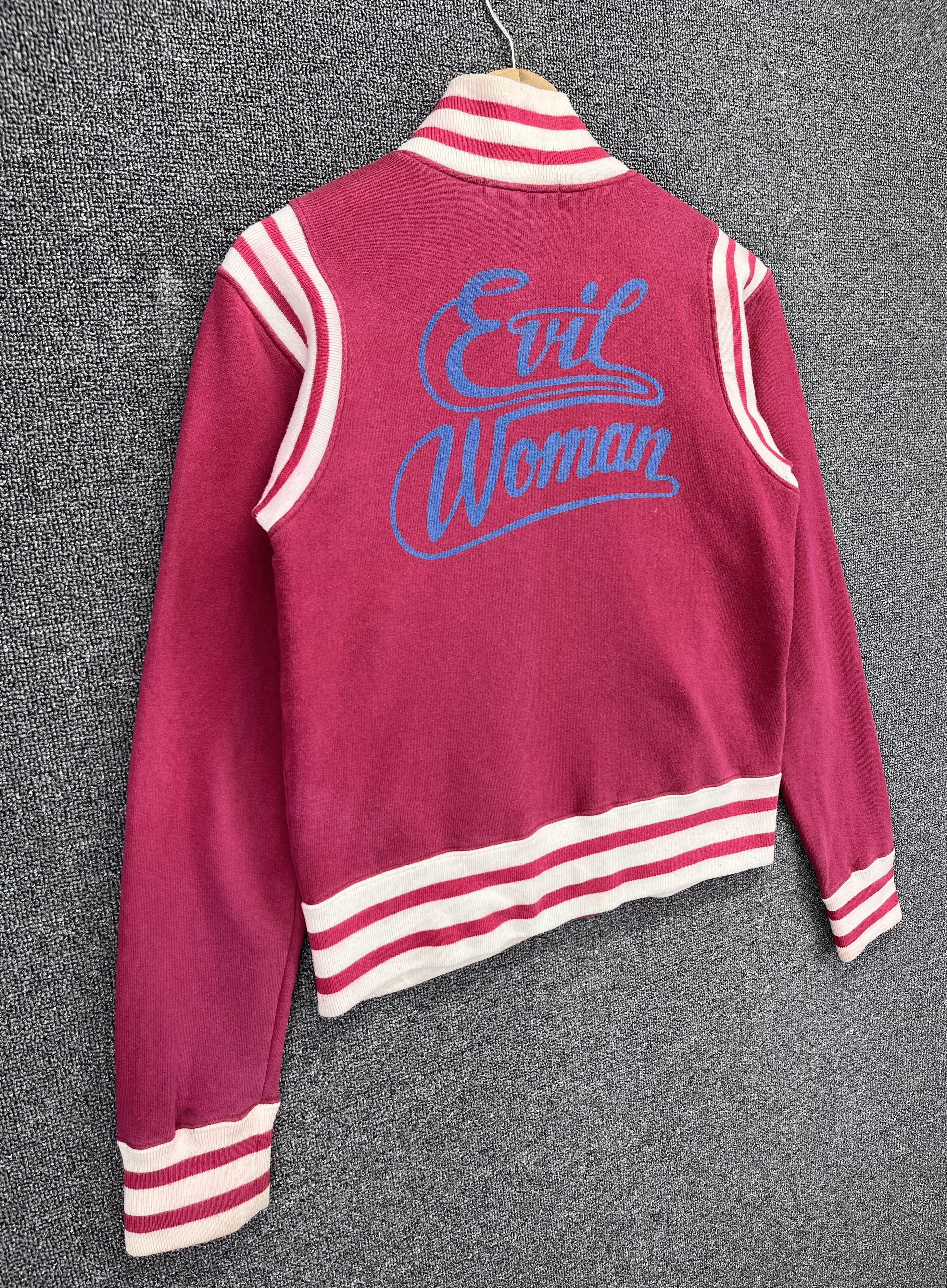 Hysteric Glamour Vintage Hysteric Glamour Evil Women Rare Varsity Jacket Size S / US 4 / IT 40 - 2 Thumbnail