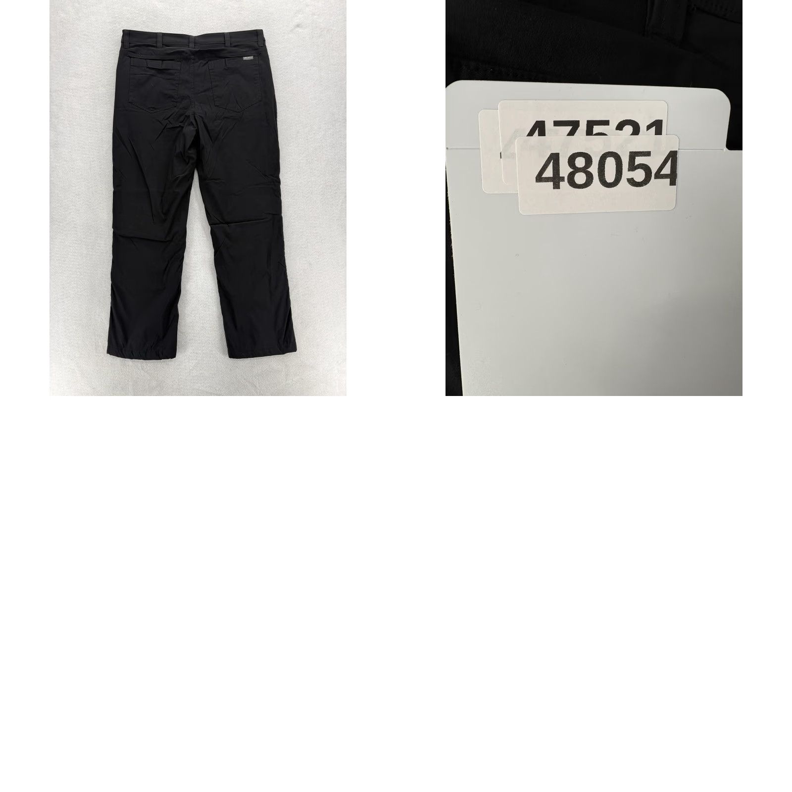 Eddie Bauer Eddie Bauer Fleece Lined Tech Pants Mens 36x30 Black Hiking Snow Winter Warm Cargo Regular Pants Mens Black Fleece Lined Tech Pants Size US 36 / EU 52 - 9 Thumbnail