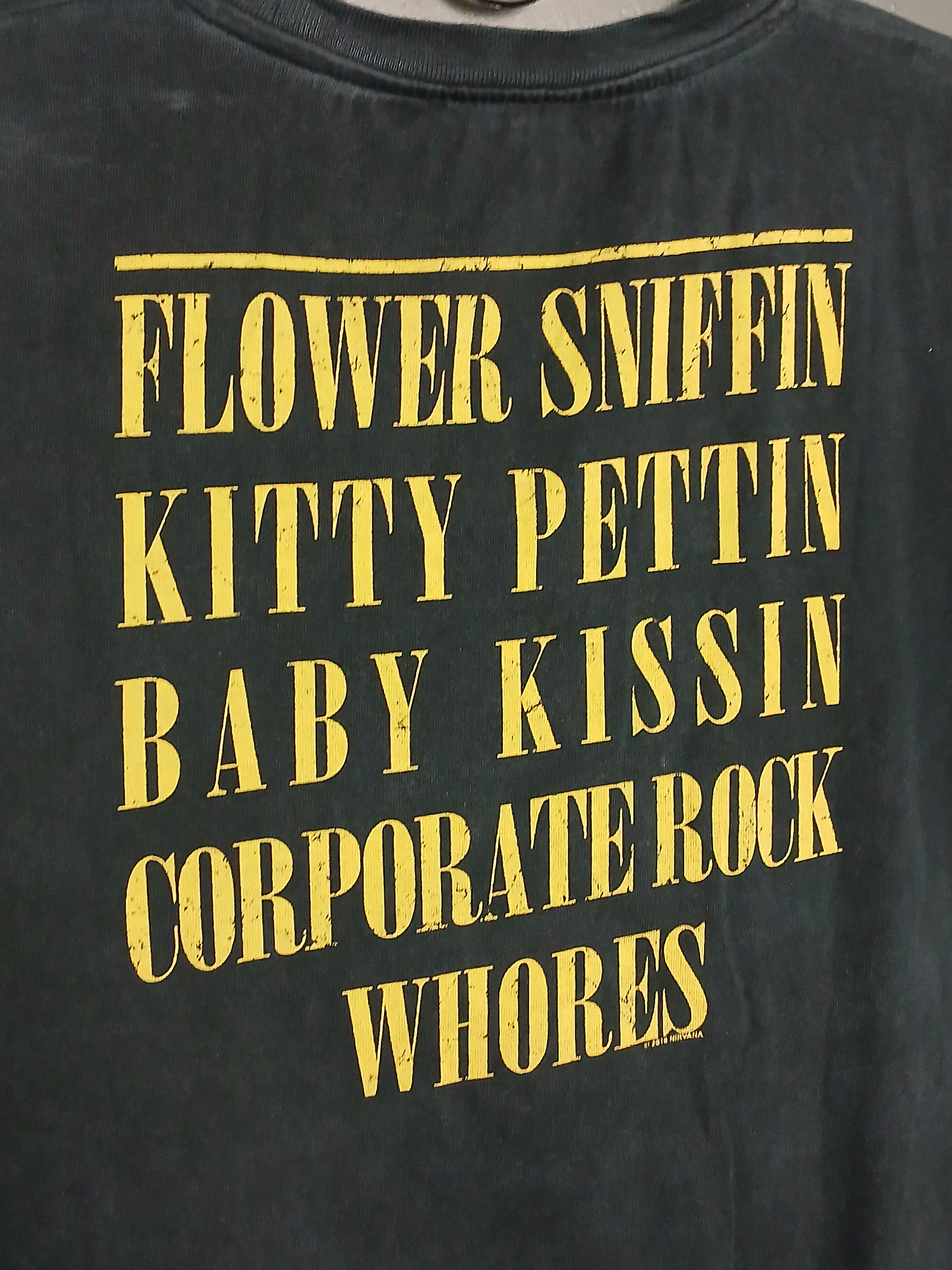 Band Tees × Nirvana Nirvana Kurt Cobain T-Shirt Size US L / EU 52-54 / 3 - 4 Thumbnail