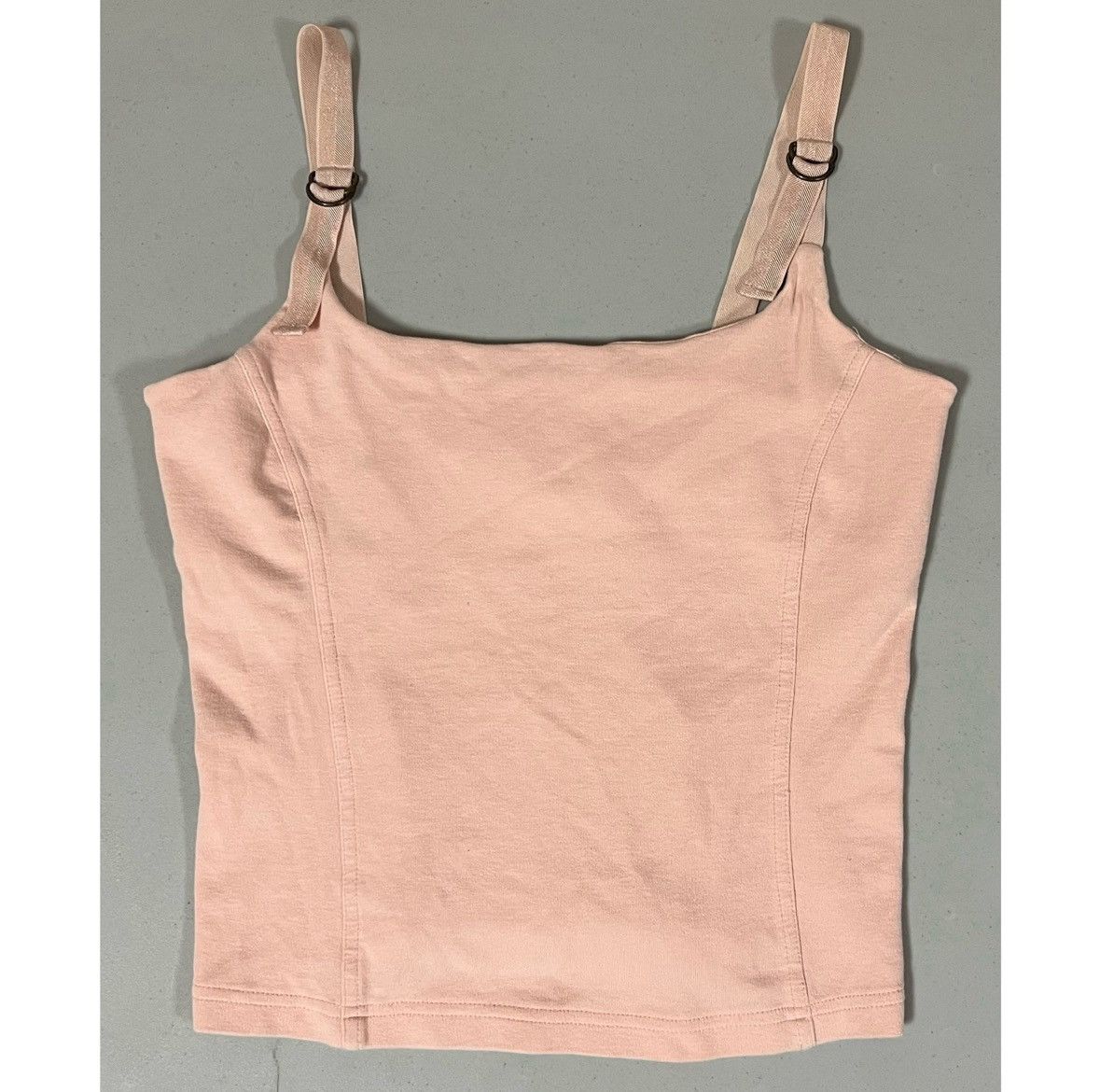 Express Express Pink Shelf-Bra Cami Camisole Tank Top Shirt Size M 🎀 Size M / US 6-8 / IT 42-44 - 1 Thumbnail