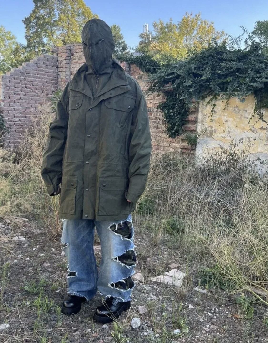 Vetements Vetements 19SS Military Gimp Mask Parka Size US S / EU 44-46 / 1 - 3 Thumbnail