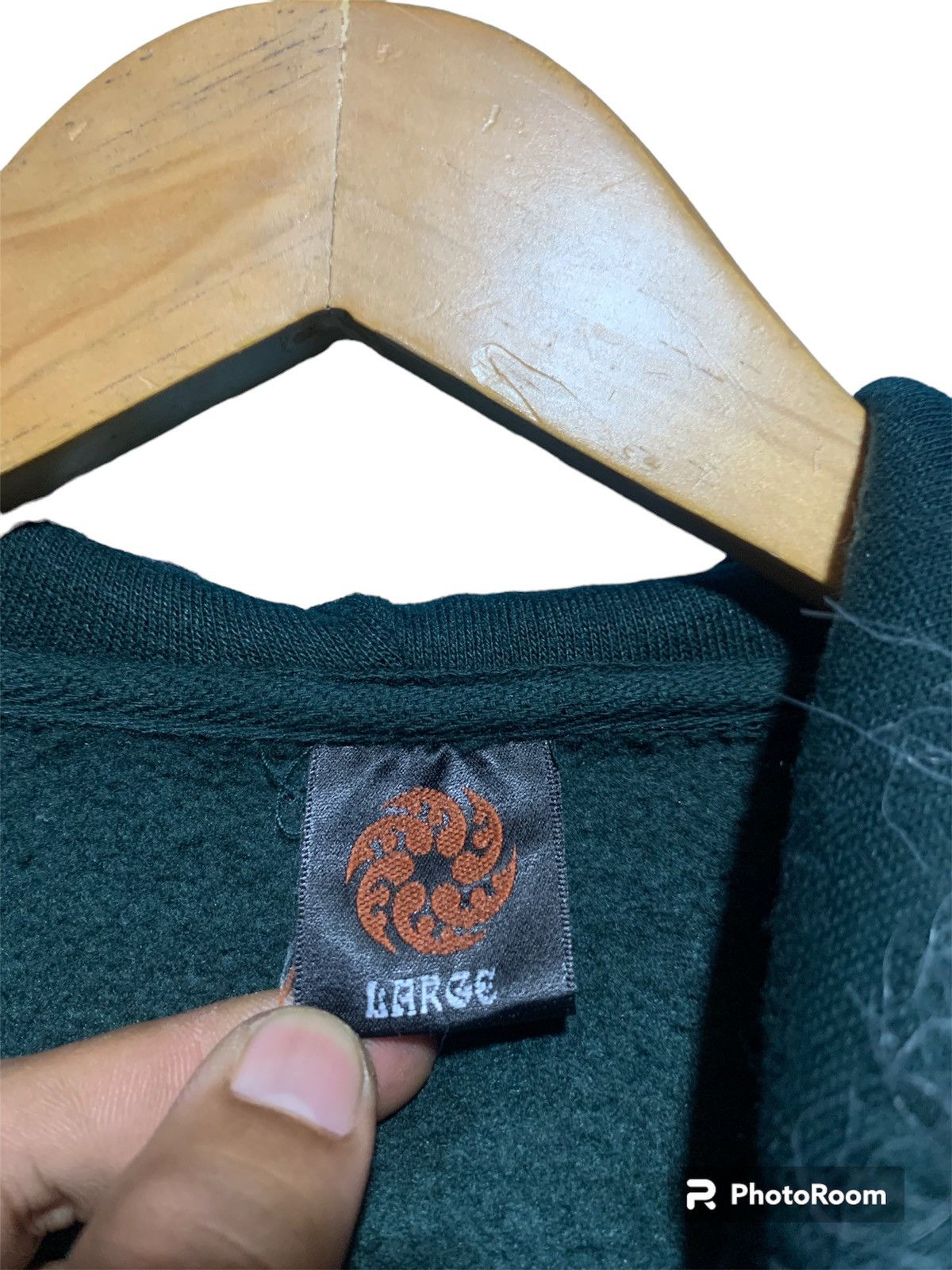 If Six Was Nine × Japanese Brand × Le Grande Bleu (L.G.B.) Sukajan fujin raijin fur hoodie over printed japanese style Size US L / EU 52-54 / 3 - 12 Thumbnail