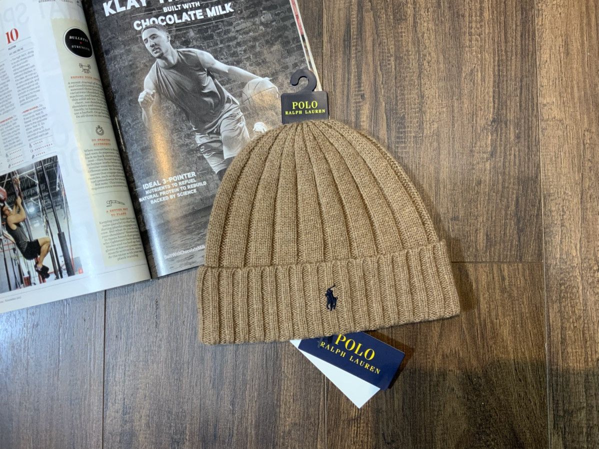 Polo Ralph Lauren Men’s Polo Ralph Lauren Wool Winter Beanie Size ONE SIZE - 1 Thumbnail
