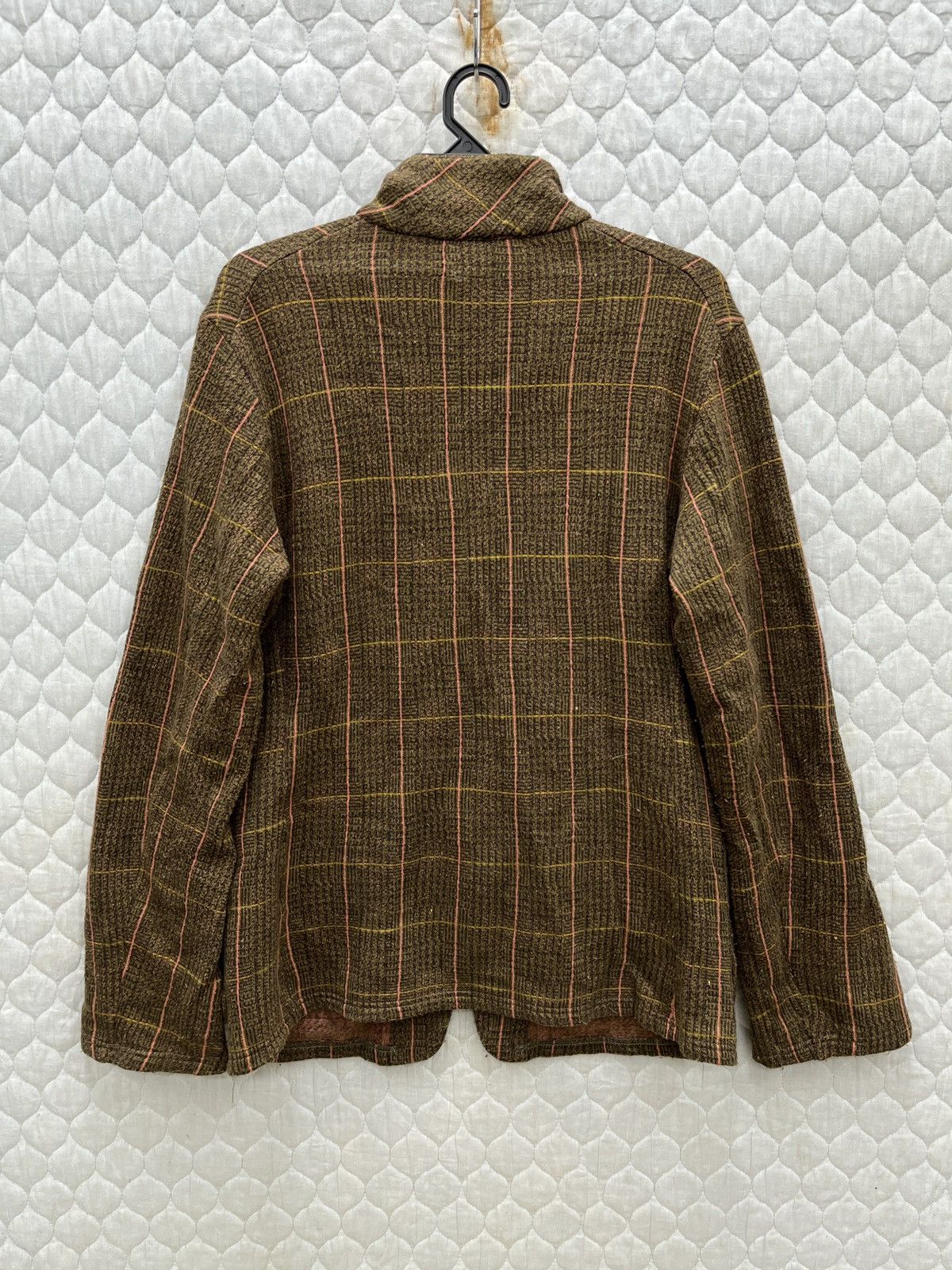 Kapital 🔥🔥🔥ARCHIVE KAPITAL KOBE TWEED KNIT FLEECE JACKET Size US M / EU 48-50 / 2 - 6 Thumbnail