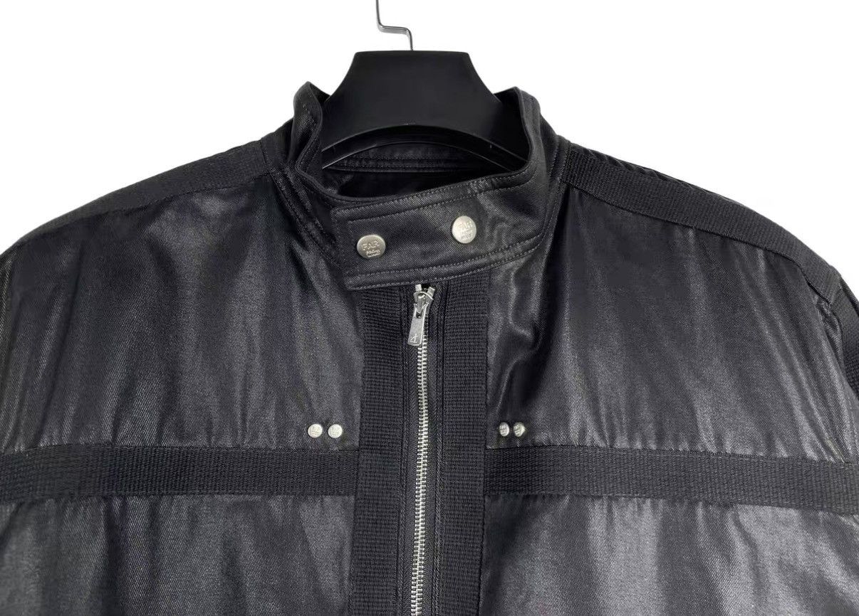 By Far Far Archive Waxed Zip Oversized Biker Jacket J31 Size US M / EU 48-50 / 2 - 3 Thumbnail