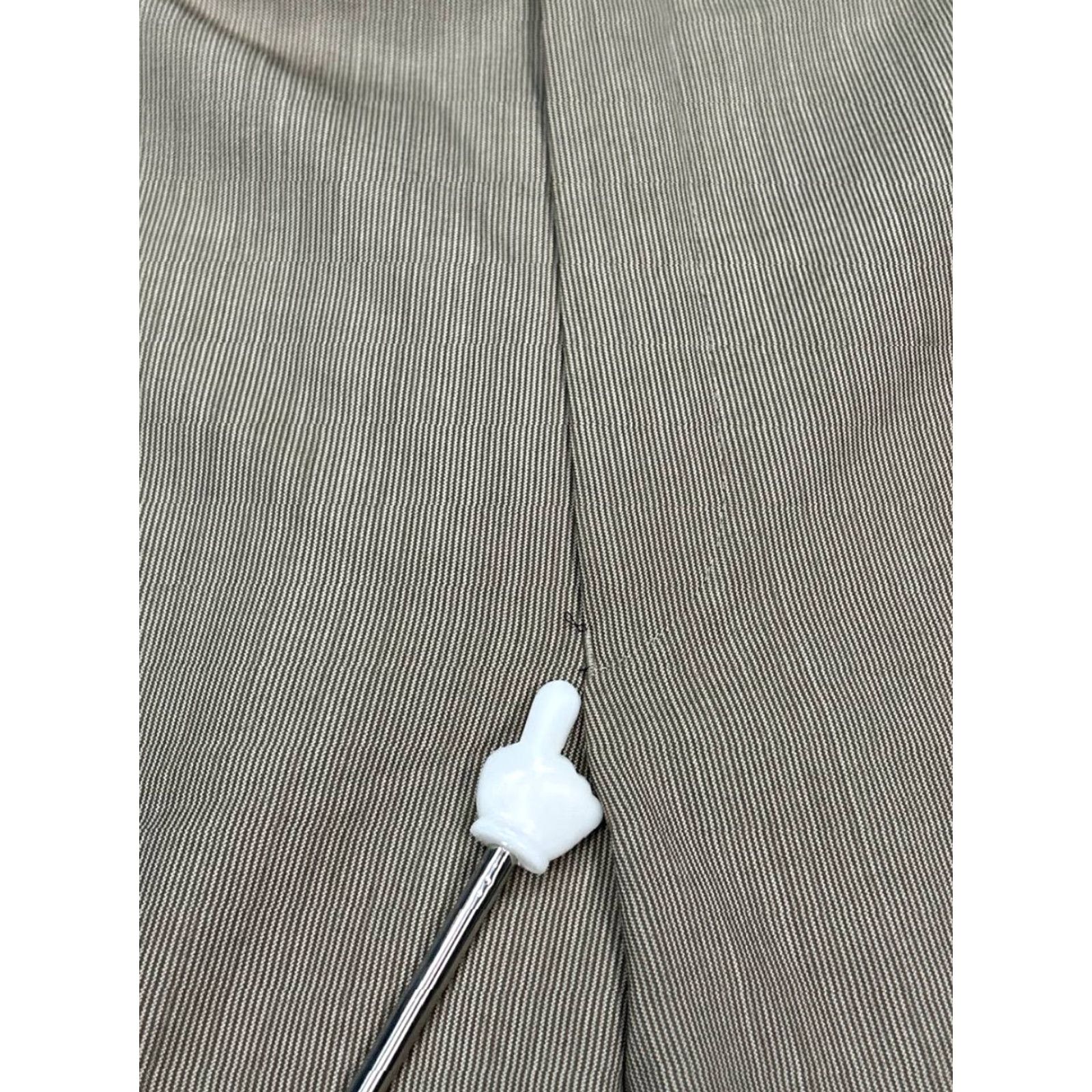 Ralph Lauren Lauren Ralph Lauren Pants Mens 34 Beige Wool Chino Striped Mid Rise Straight Leg Size US 34 / EU 50 - 7 Thumbnail