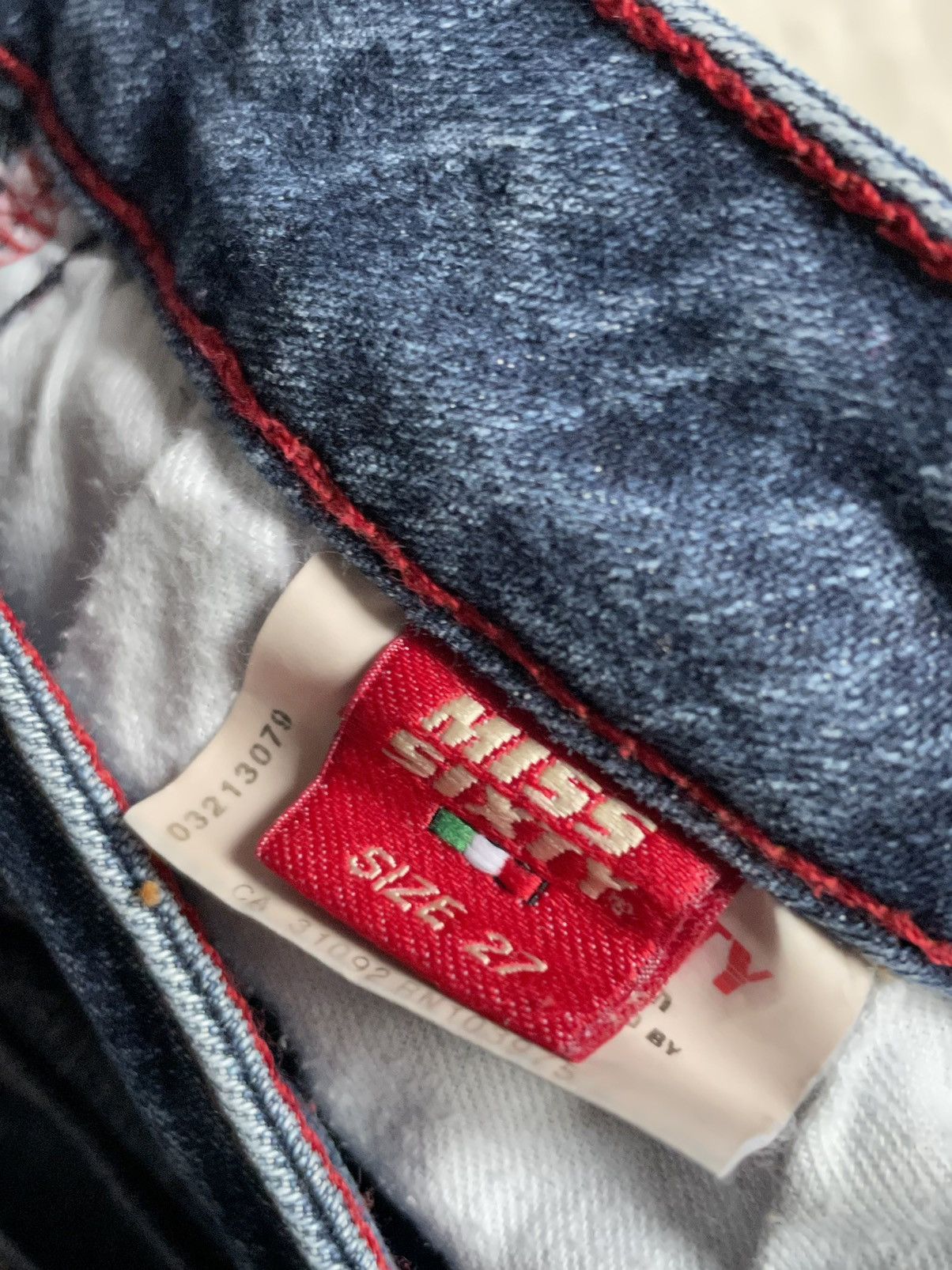 Miss Sixty Vintage Y2K Miss Sixty 00’s Flare Denim Jeans RARE Size 27" / US 4 / IT 40 - 9 Thumbnail