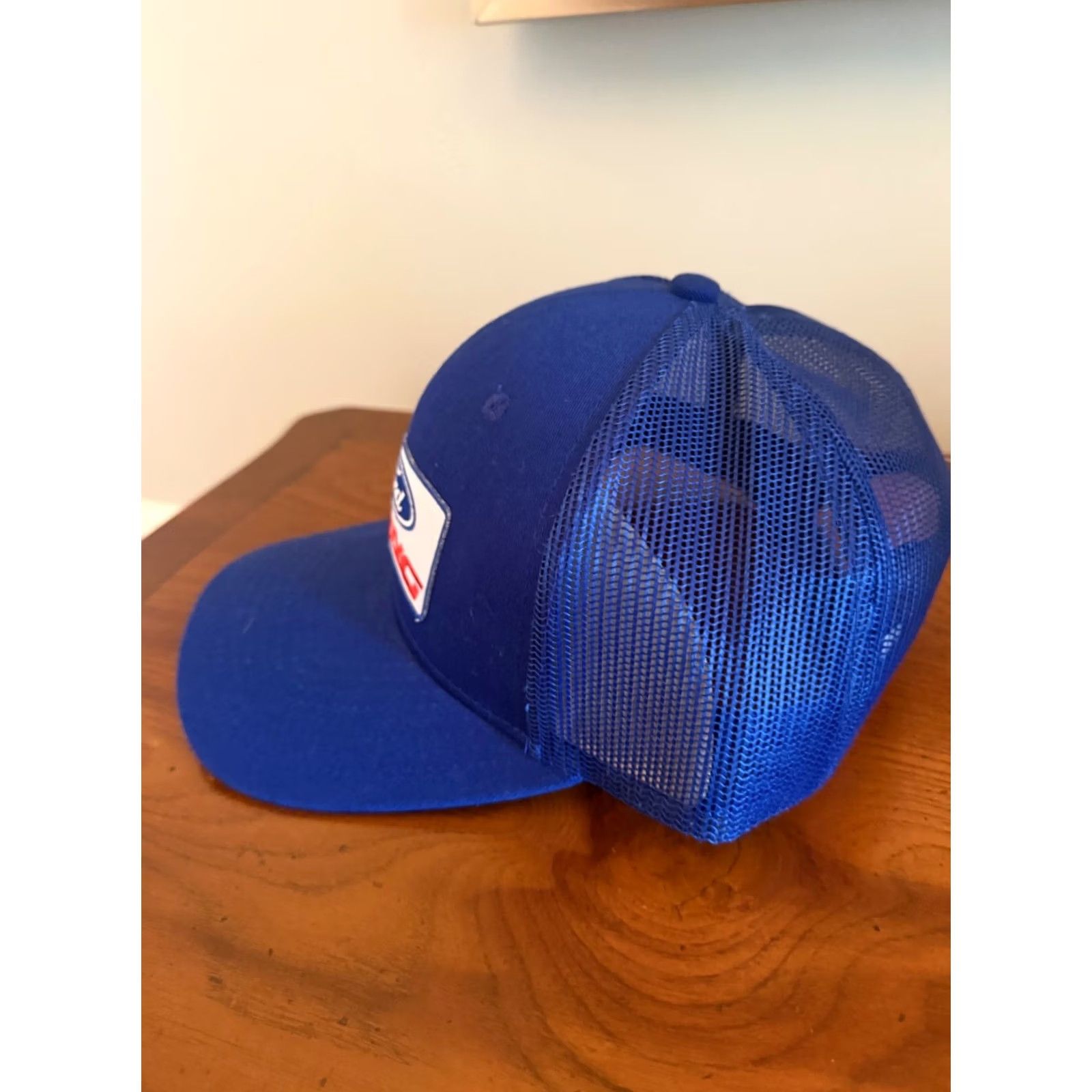 Ford Ford Trucker Hat Cap Patch Blue NWOT Snapback Men One Size Navy? Size ONE SIZE - 2 Thumbnail