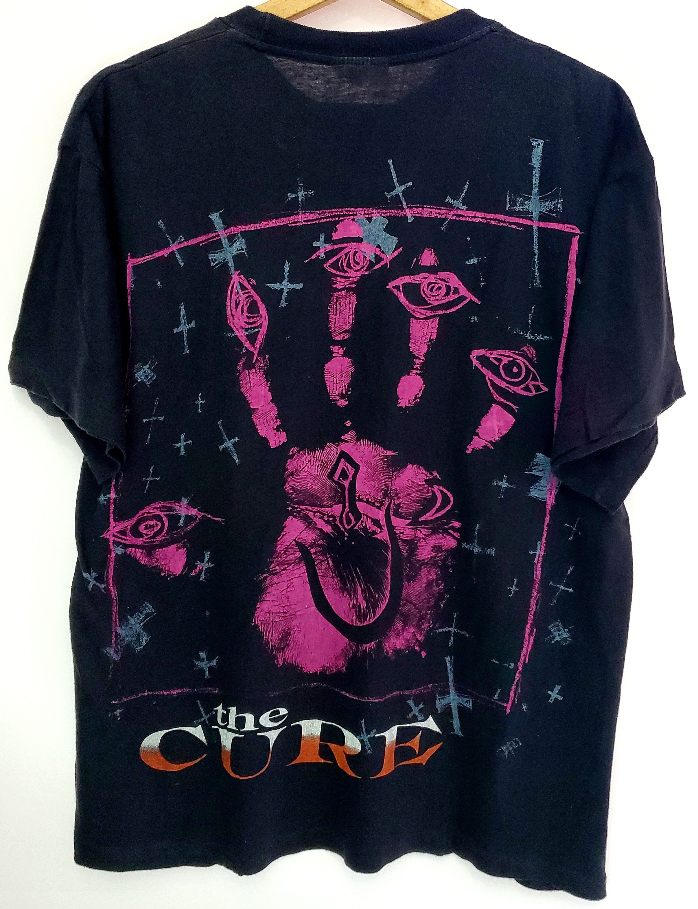 Band Tees Rare Vintage The Cure-80's Robert Smith Tshirt size Xl Size US XL / EU 56 / 4 - 2 Thumbnail
