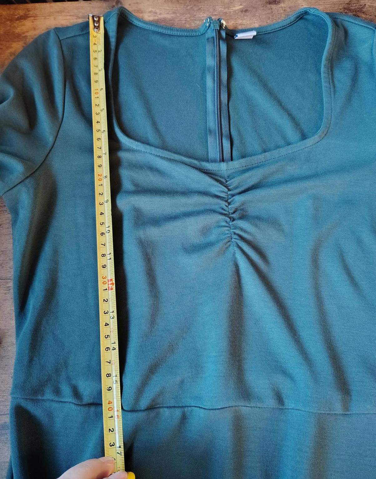 Old Navy Green Dress. Midi Long Sleeve. Stretch Size M Old Navy Size M / US 6-8 / IT 42-44 - 7 Thumbnail