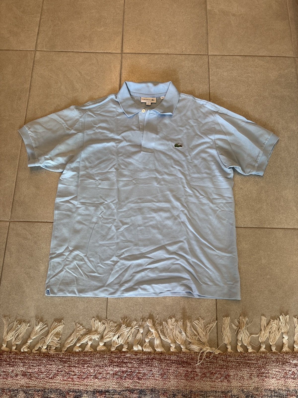 Lacoste Lacoste Embroidered Gator Logo Polo Size US L / EU 52-54 / 3 - 1 Thumbnail