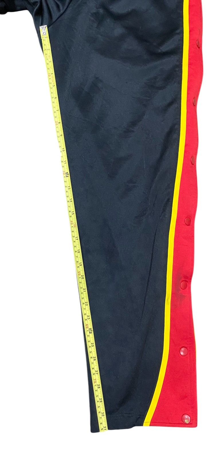 Champion Vintage CHAMPION Full Snap Button Track Pant Size US 37 - 13 Thumbnail