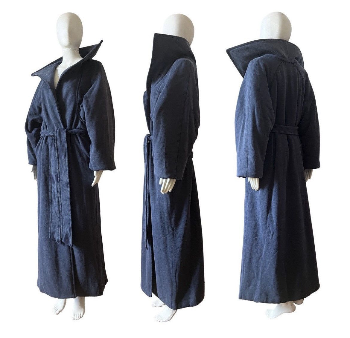 Balenciaga Balenciaga Prototype “Couture” Molleton Highneck Coat Size US S / EU 44-46 / 1 - 3 Thumbnail