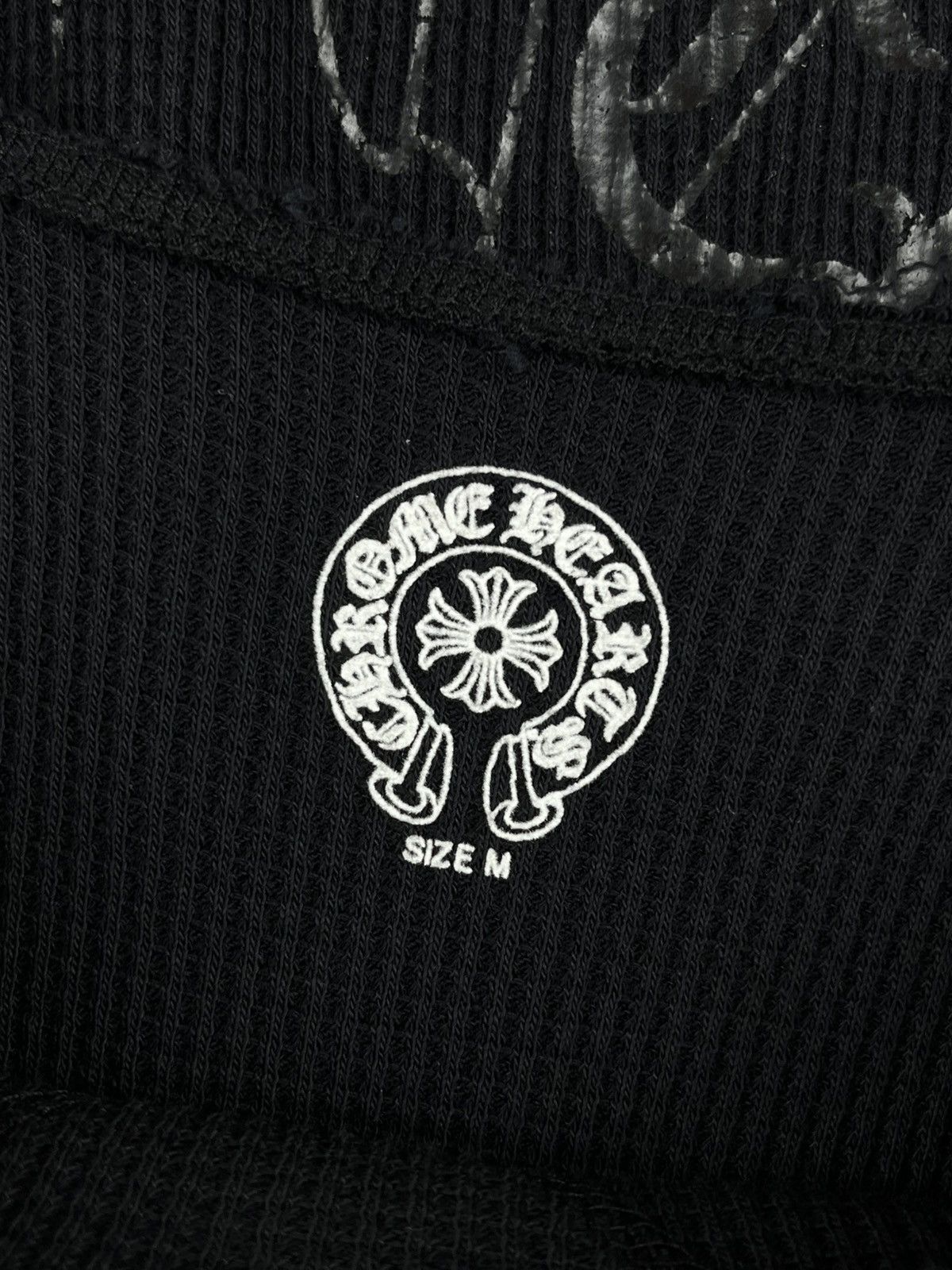 Chrome Hearts Chrome Hearts Vintage Waffle Thermal Longsleeve Shirt Crew Size US M / EU 48-50 / 2 - 5 Thumbnail