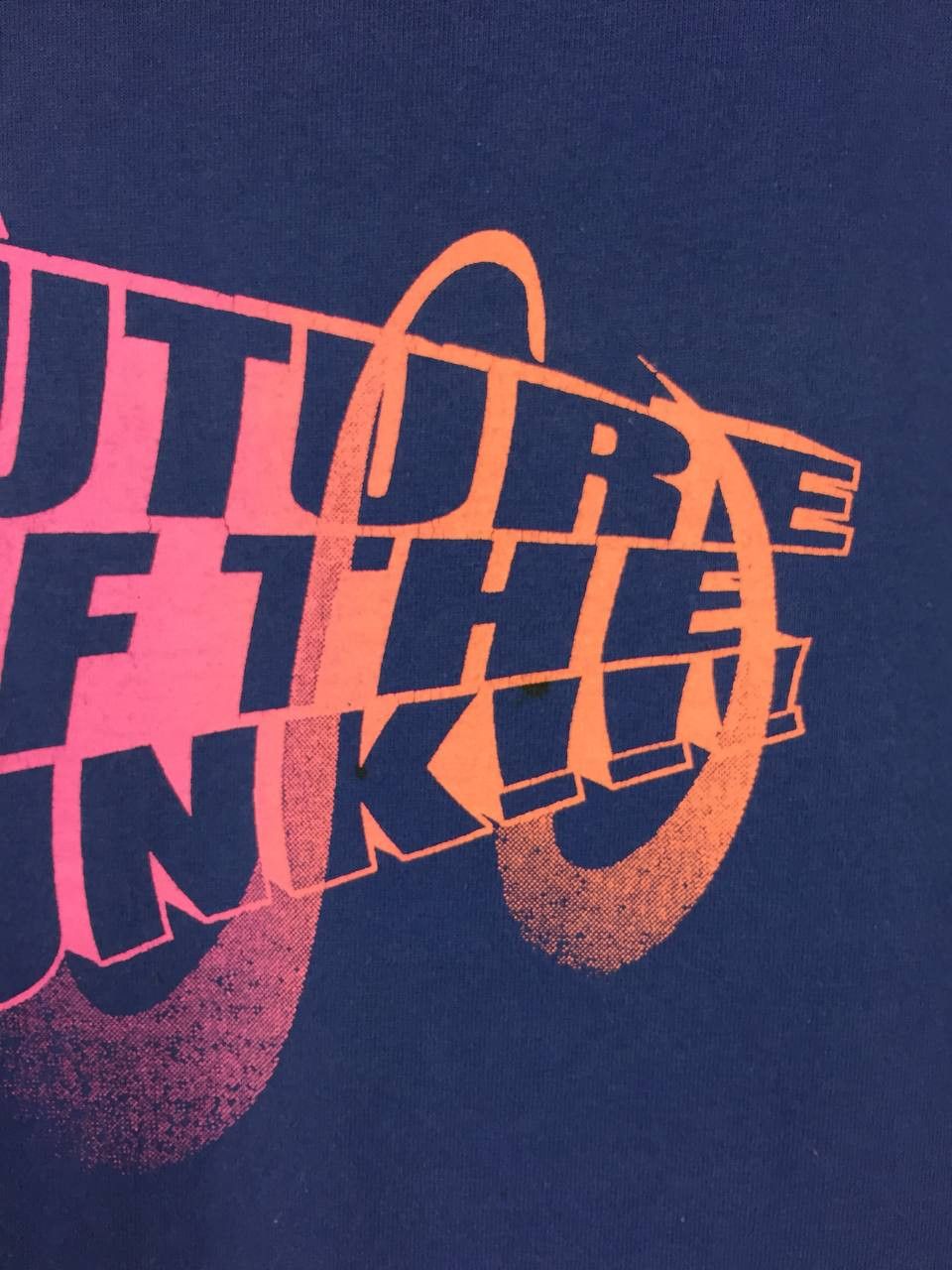 Vintage Vtg 90s FL Robinson Future Of The Funk Techno Tee Size US M / EU 48-50 / 2 - 5 Thumbnail