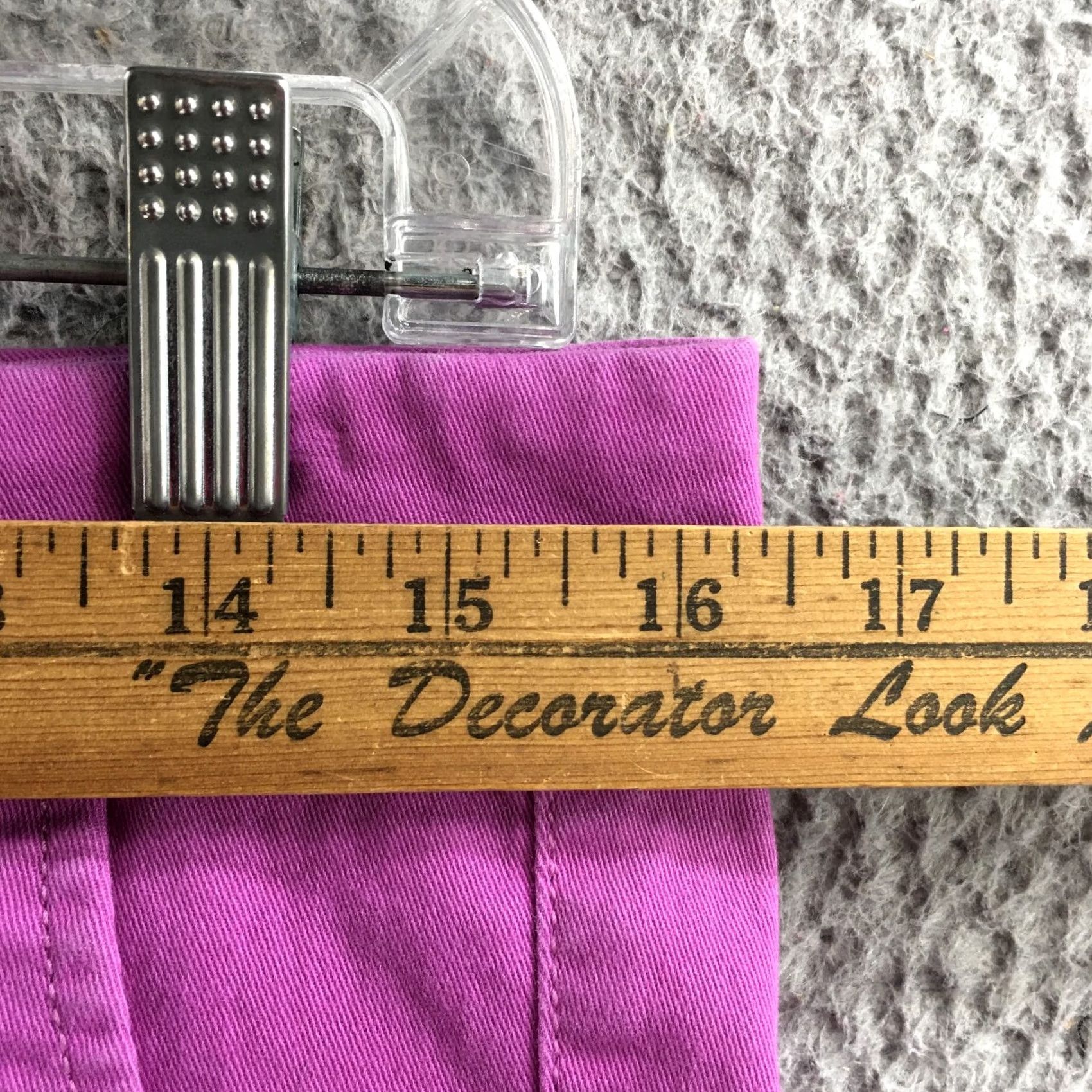 American Eagle Outfitters American Eagle Outfitters Midi Chino Shorts Womens 6 Purple Zip Casual Daywear Size 28" / US 6 / IT 42 - 5 Thumbnail