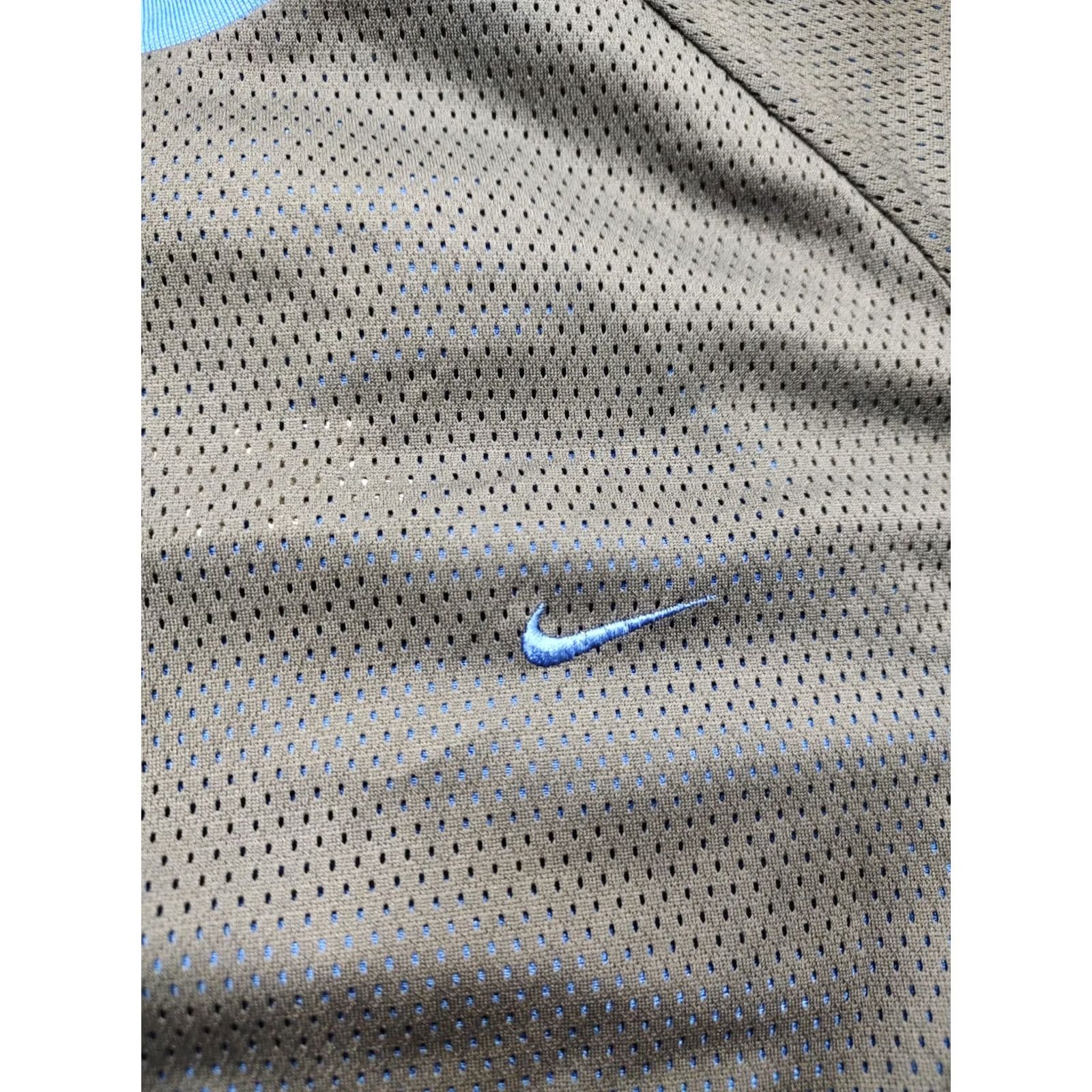Nike VINTAGE Nike Hoops Blue Reversible Short Sleeve Shirt Medium Size US M / EU 48-50 / 2 - 7 Thumbnail