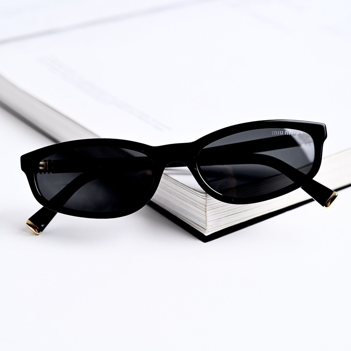 Miu Miu MIU MIU 0MU A06S 16K08Z SUNGLASSES Size ONE SIZE - 9 Thumbnail