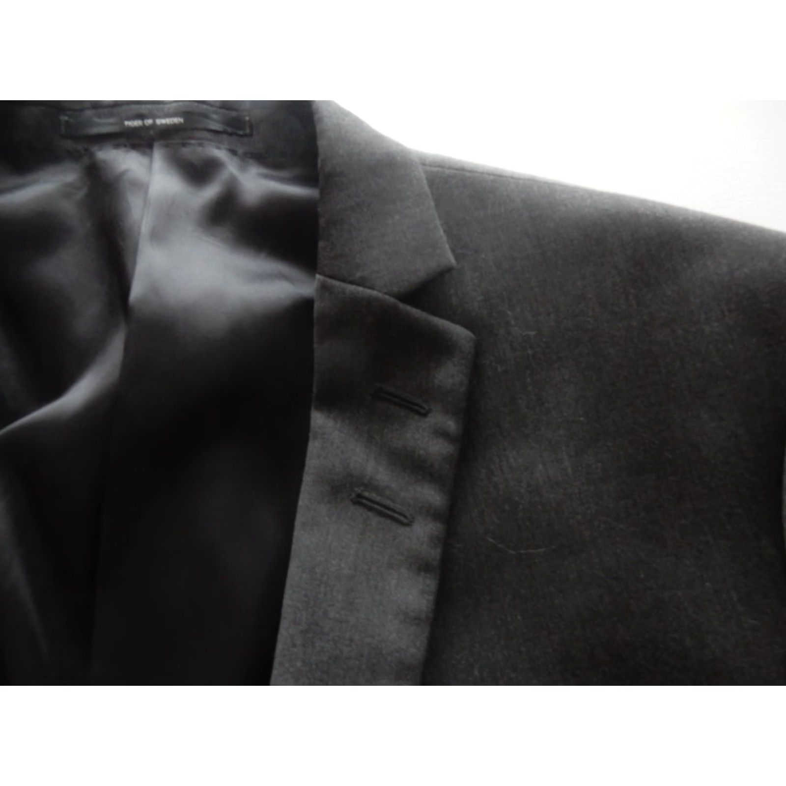 Tiger of Sweden Tiger of Sweden Men's Blazer Sport Coat Jacket 54 EU Gray Nedvin Size 54R - 4 Thumbnail