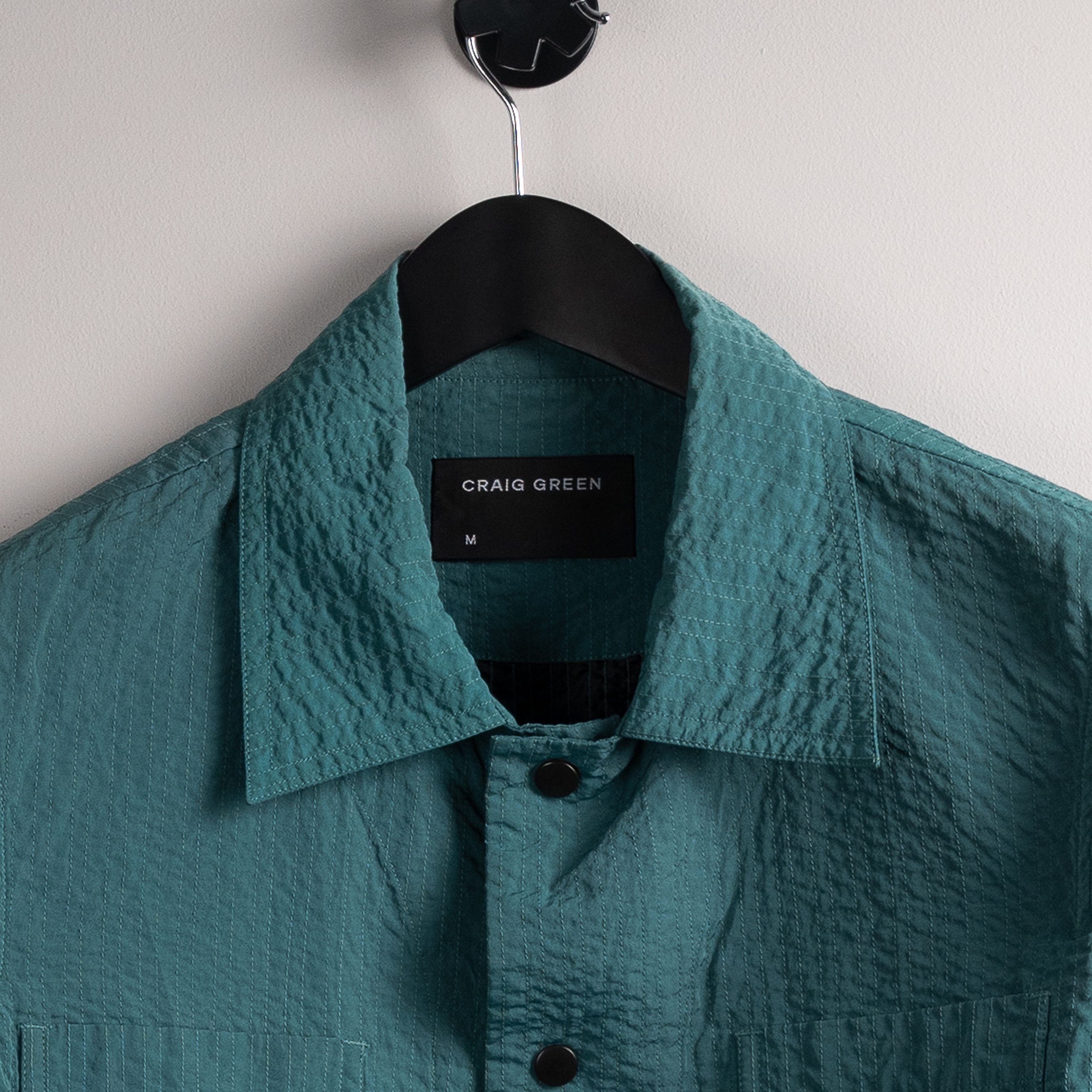 Craig Green Craig Green AW19 Linestitch Worker Jacket Green Size US M / EU 48-50 / 2 - 10 Thumbnail
