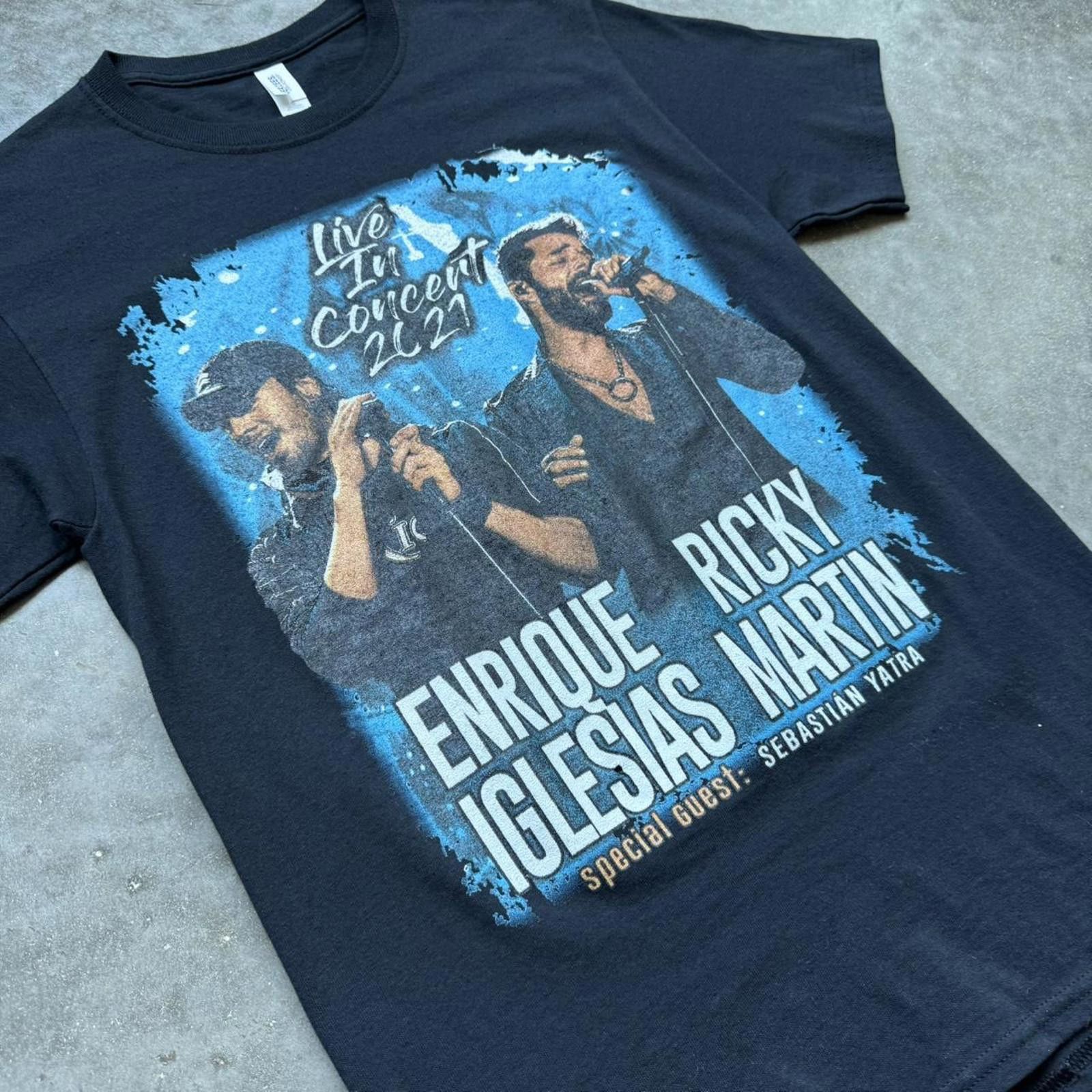 Other Enrique Iglesias x Ricky Martin Tour Rap Tee Style T-Shirt Size US S / EU 44-46 / 1 - 3 Thumbnail