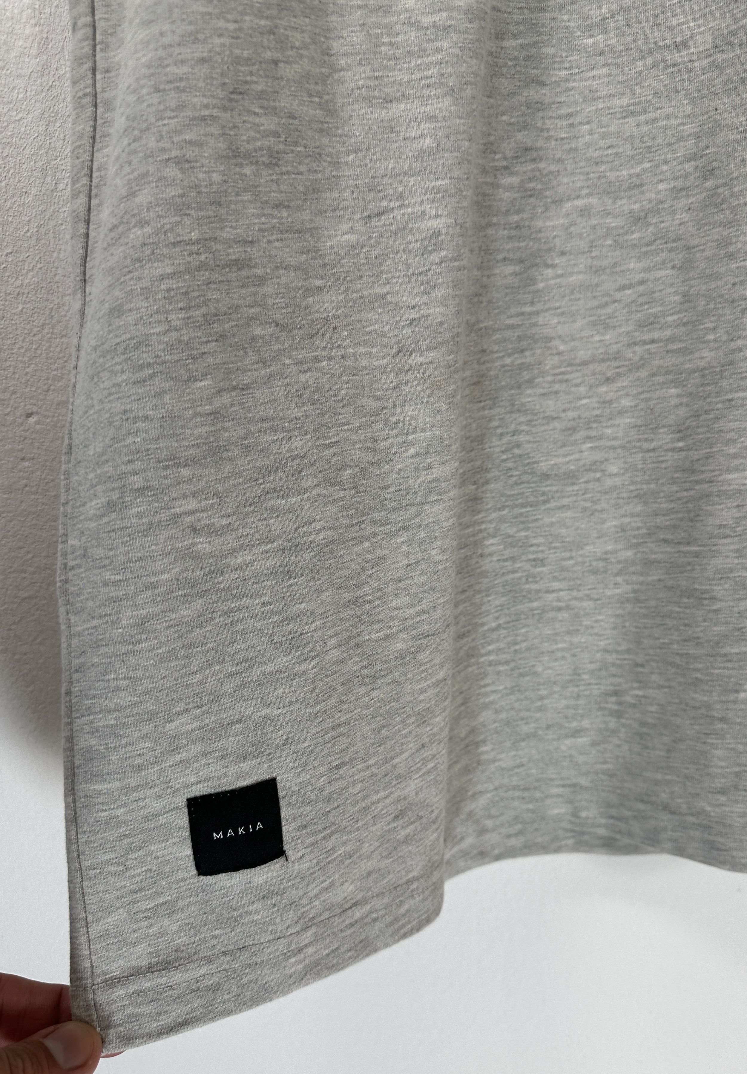 Makia Lighthouse Long Sweatshirt Dress in Grey Size L / US 10 / IT 46 - 3 Thumbnail